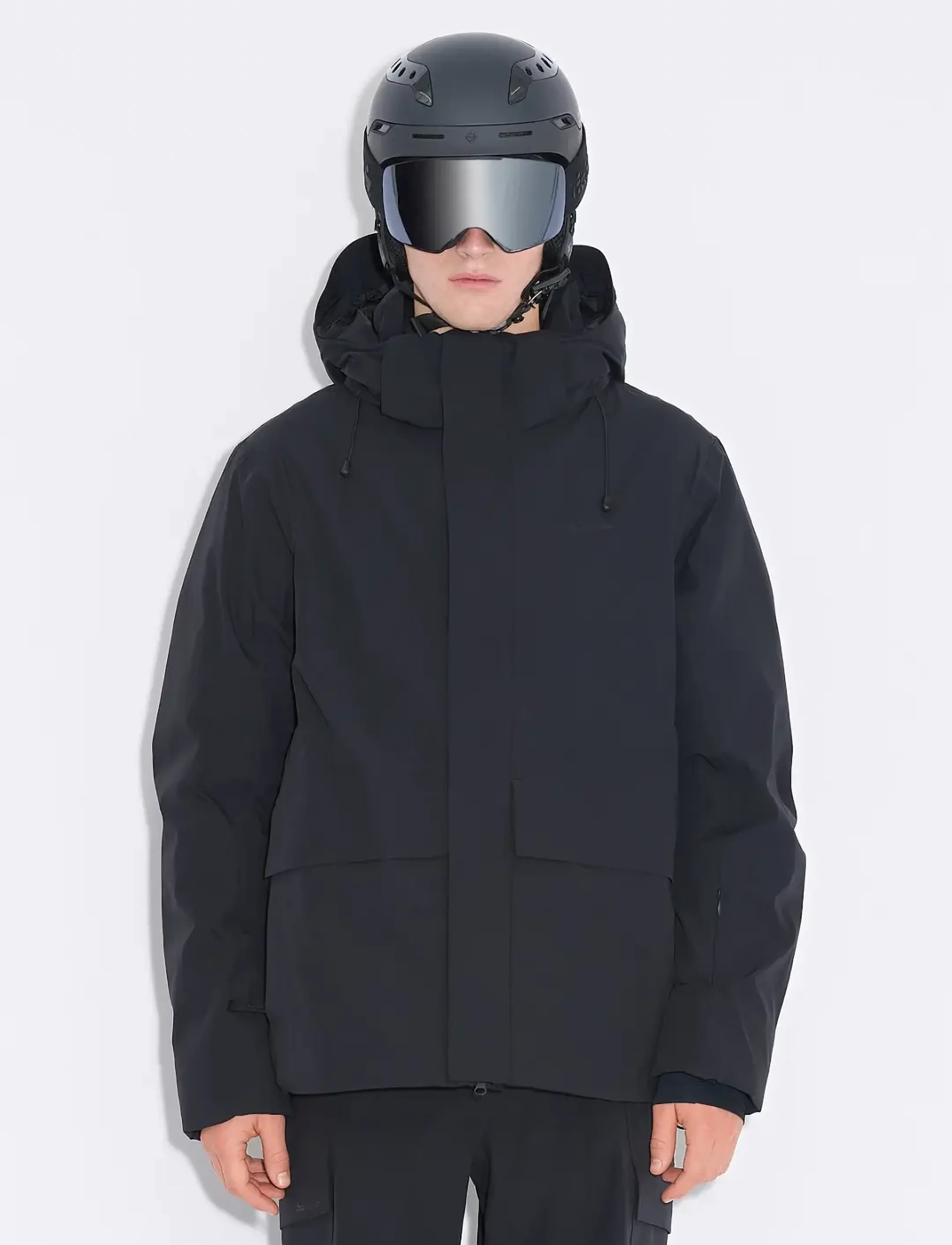 HOLZWEILER - M Tryvann Down Jacket - suusajoped - dk. grey - 0