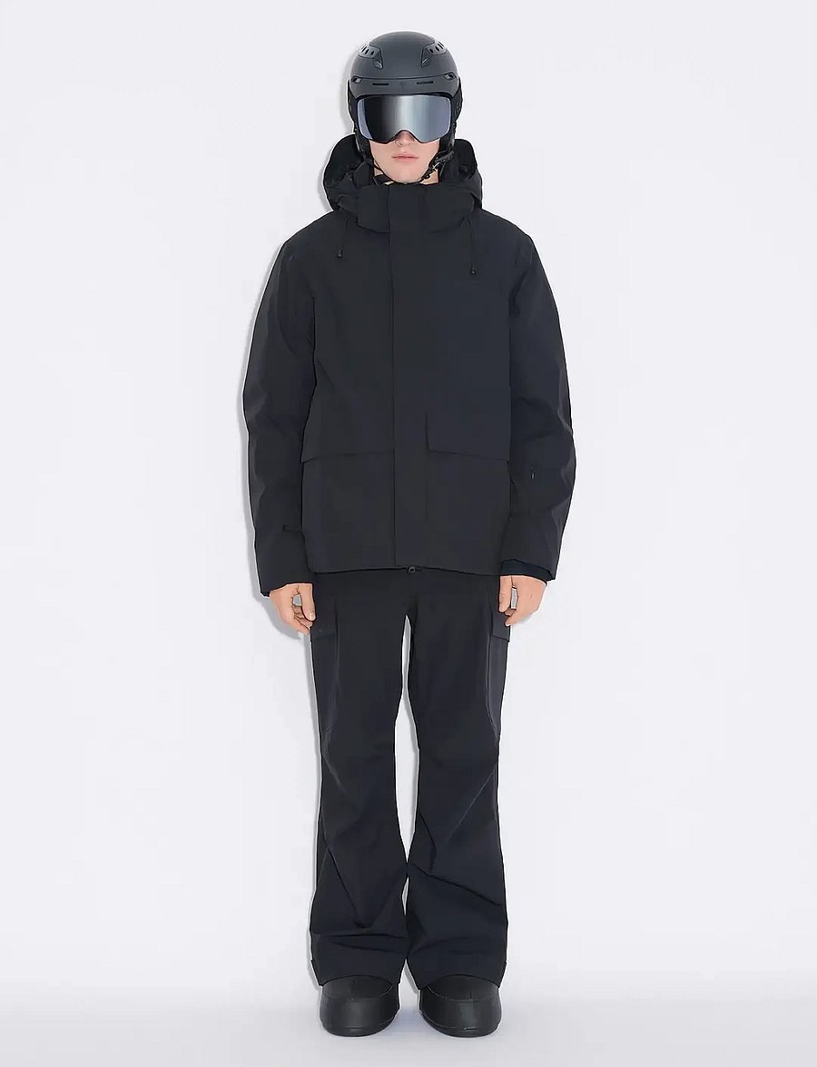 HOLZWEILER - M Tryvann Down Jacket - suusajoped - dk. grey - 2
