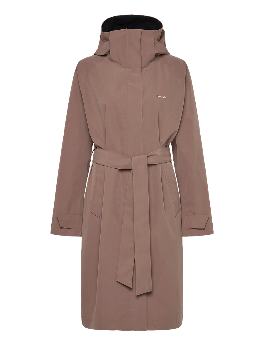 HOLZWEILER - Flow Belt Jacket - tunna kappor - taupe - 1