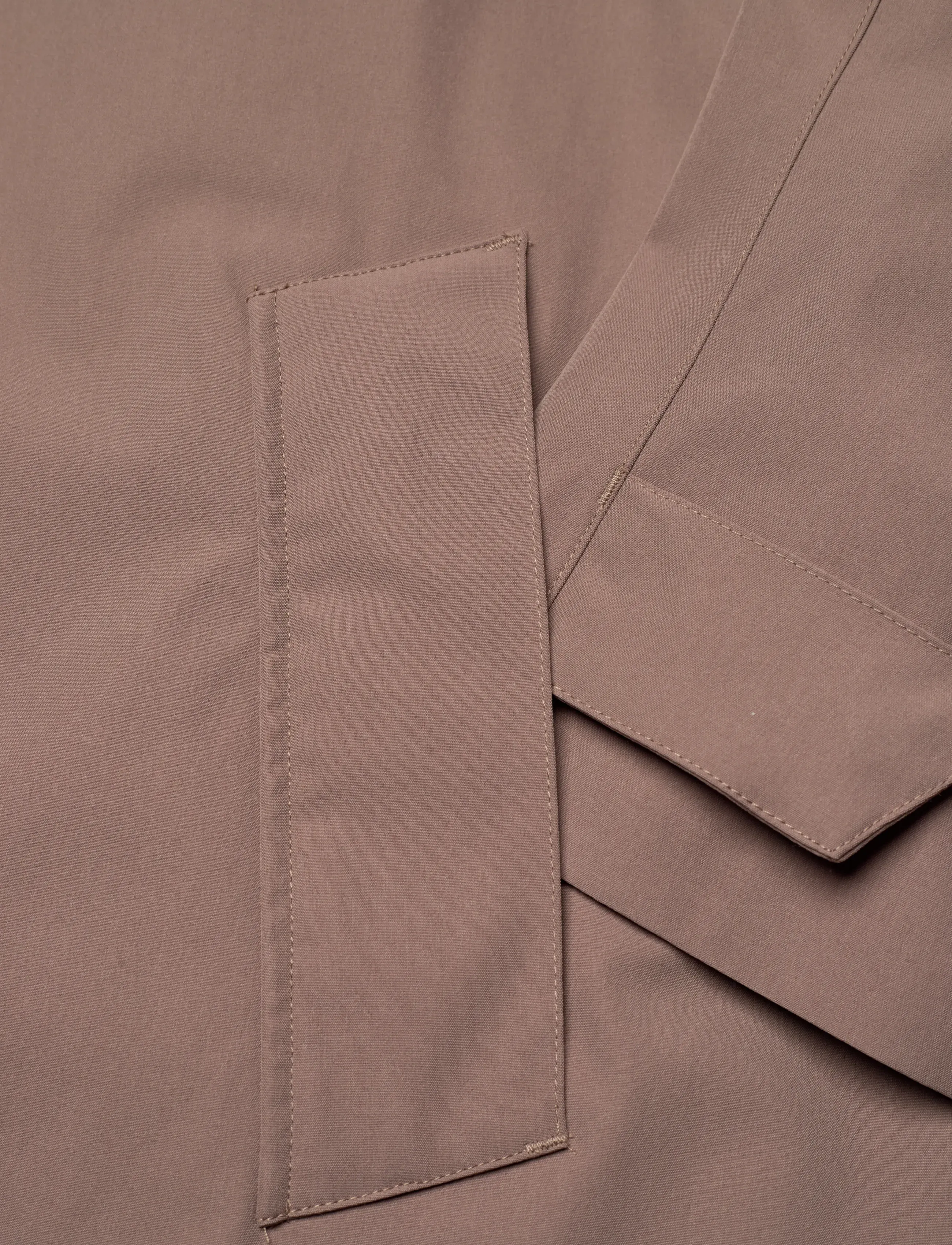HOLZWEILER - Flow Belt Jacket - ploni paltai - taupe - 4