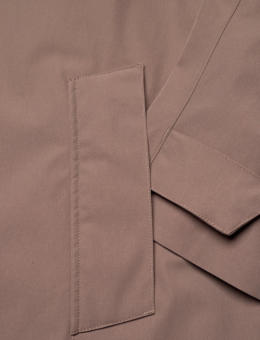 HOLZWEILER - Flow Belt Jacket - tunna kappor - taupe - 4