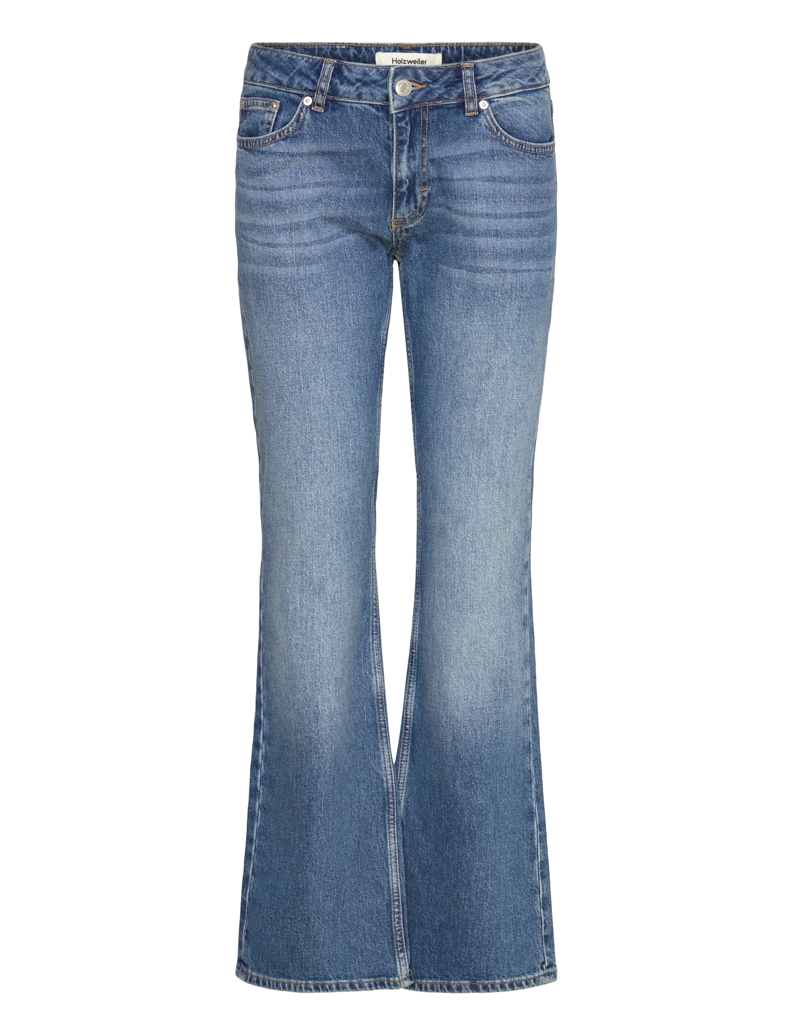HOLZWEILER W Low Jeans - Clothing - MID BLUE / blue