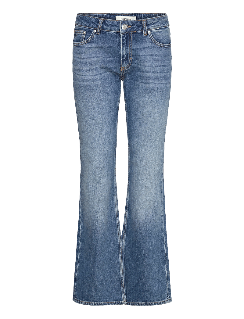 HOLZWEILER - W Low Jeans - flared jeans - mid blue - 0