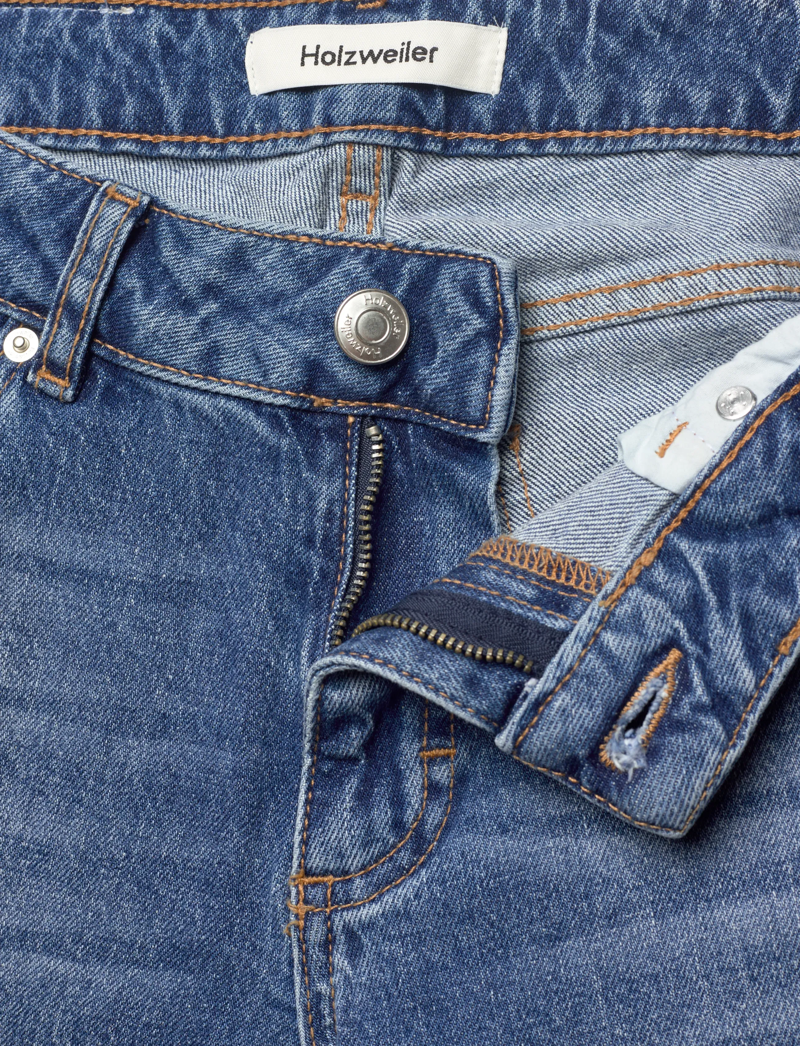HOLZWEILER - W Low Jeans - flared jeans - mid blue - 3