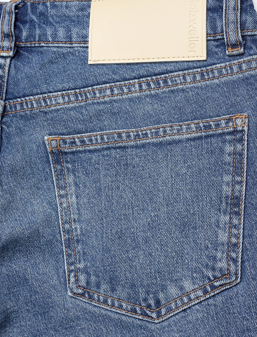 HOLZWEILER - W Low Jeans - utsvängda jeans - mid blue - 4