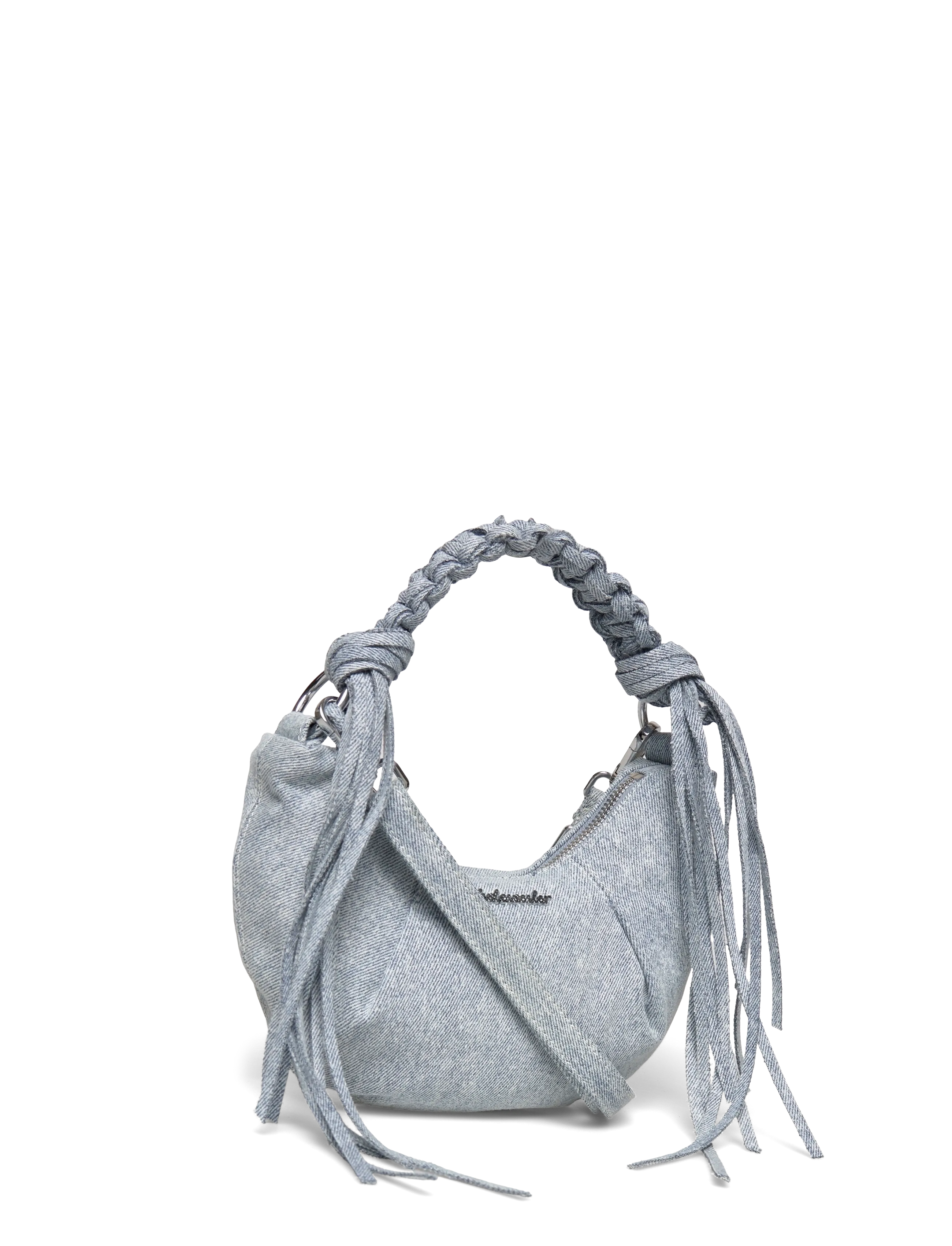 HOLZWEILER - Cocoon Denim Micro Bag - geburtstagsgeschenke - lt. blue mix - 2