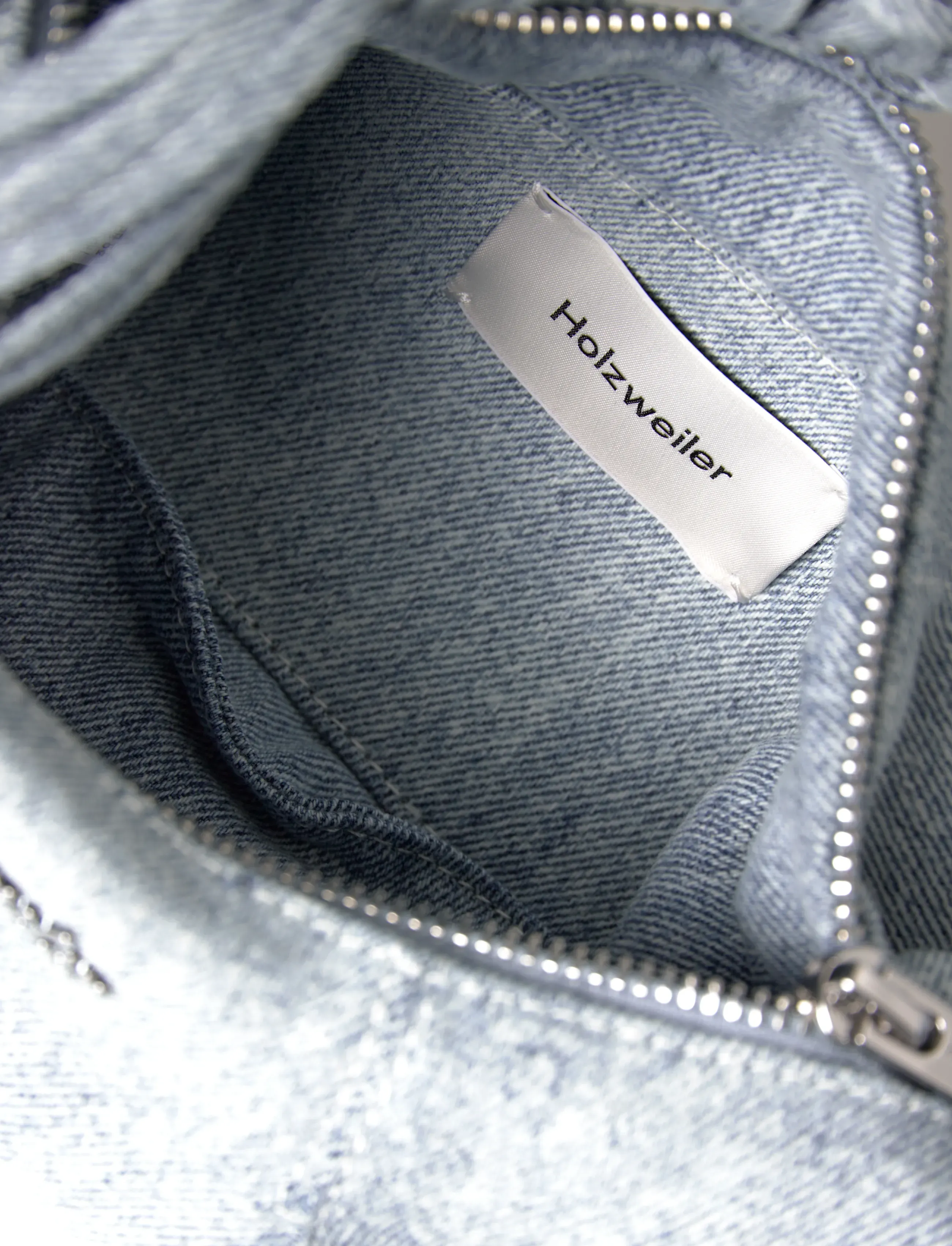 HOLZWEILER - Cocoon Denim Micro Bag - geburtstagsgeschenke - lt. blue mix - 4