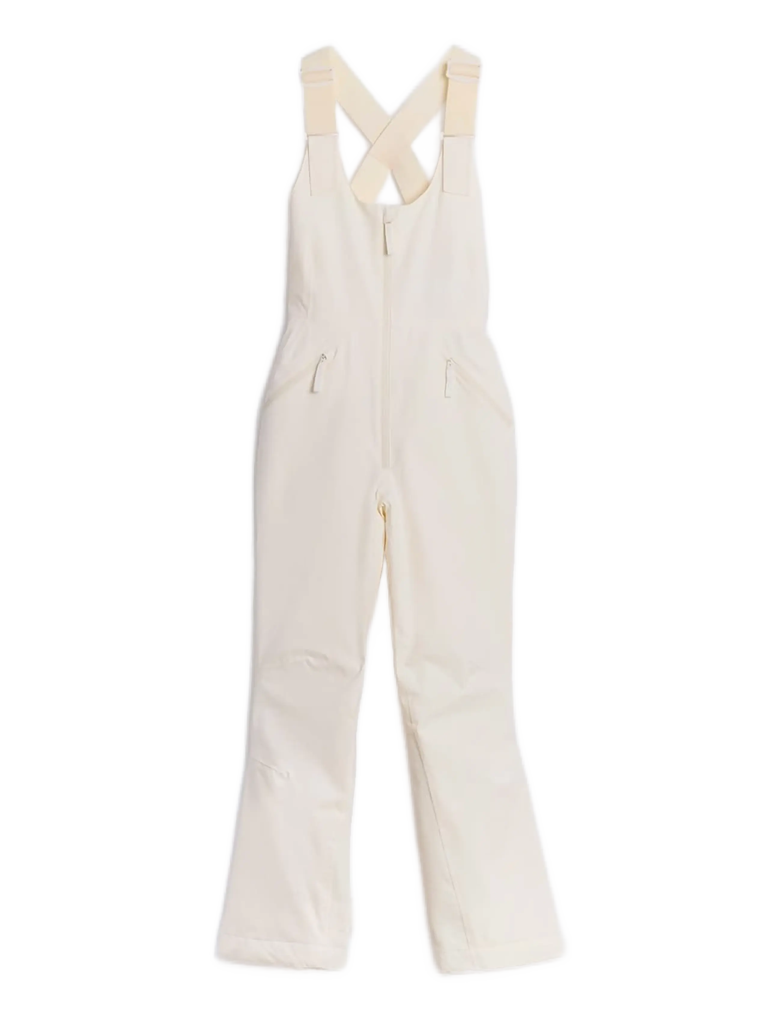 HOLZWEILER W Tryvann Bib Trousers - HOLZWEILER - ECRU / cream