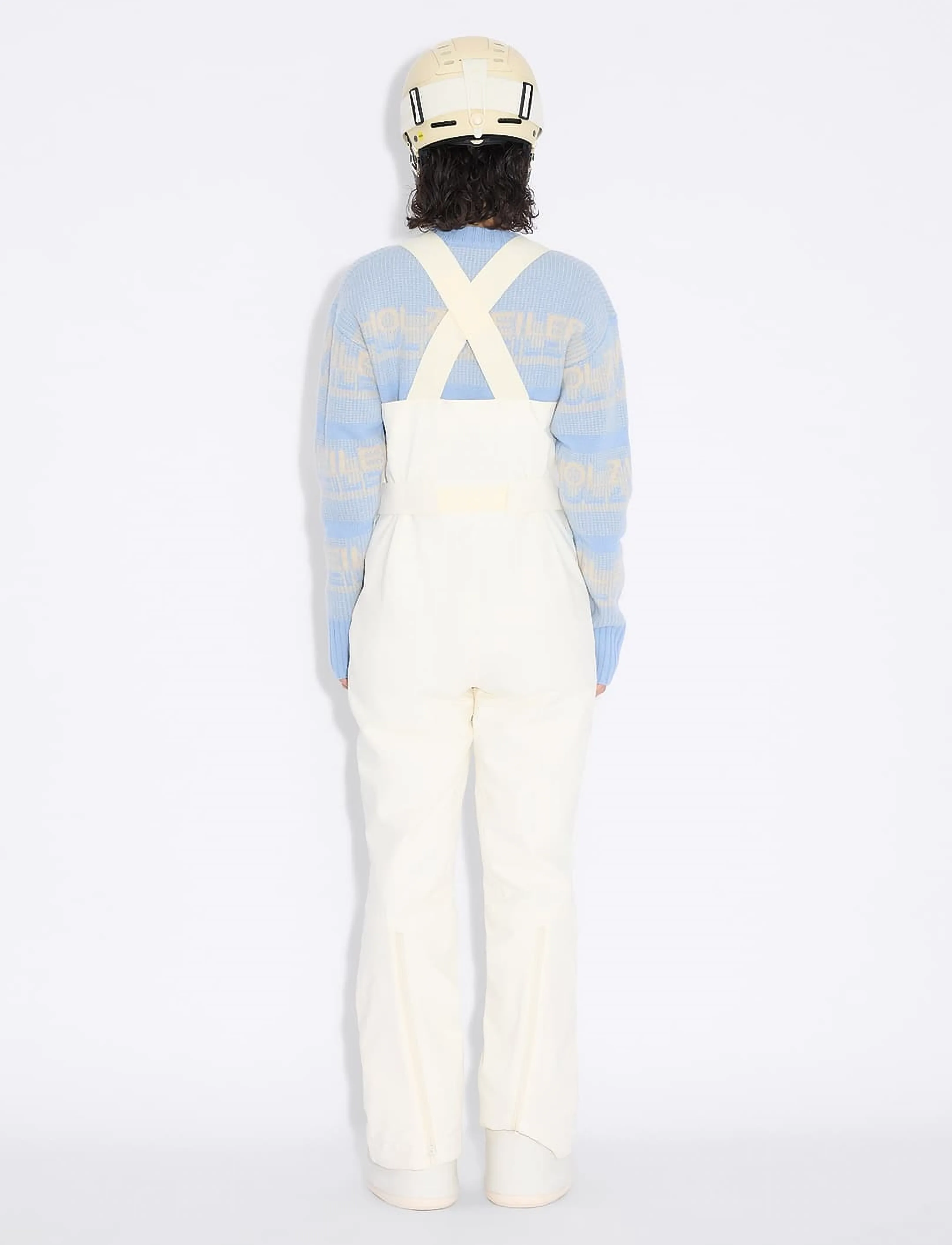 HOLZWEILER - W Tryvann Bib Trousers - ecru - 2