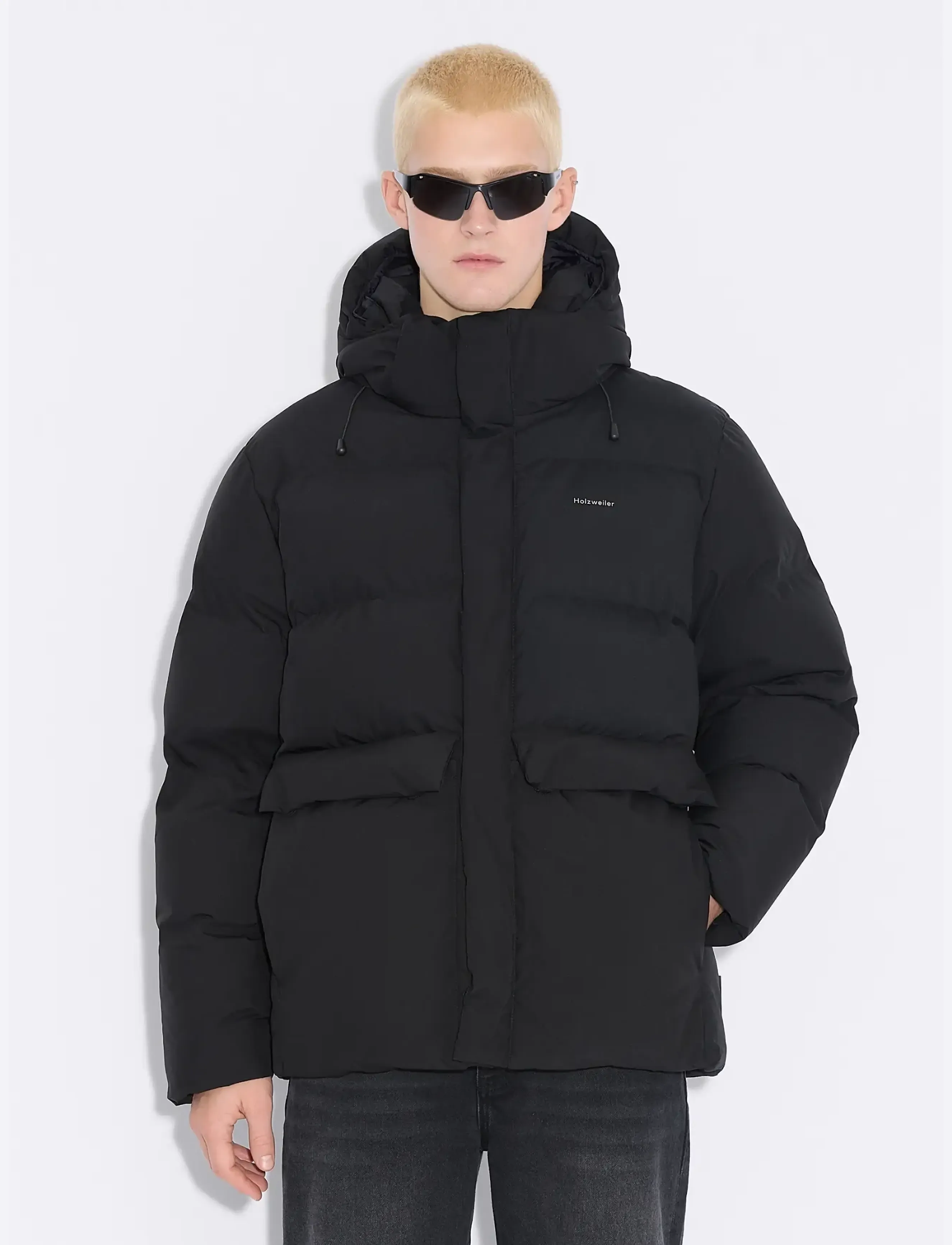 HOLZWEILER Dovre Down Jacket - Riided - BLACK / black