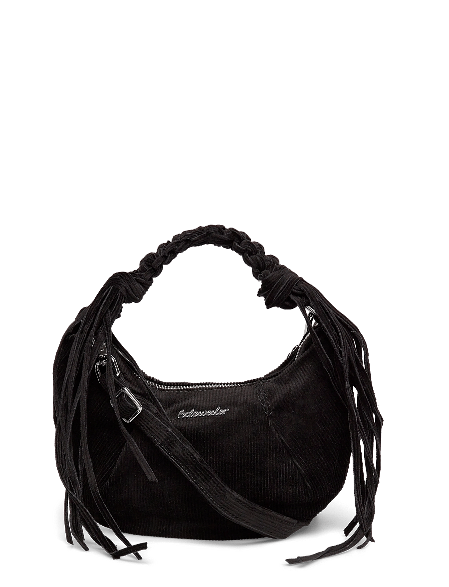 HOLZWEILER - Cocoon Corduroy Micro Bag - besondere anlässe - black - 0