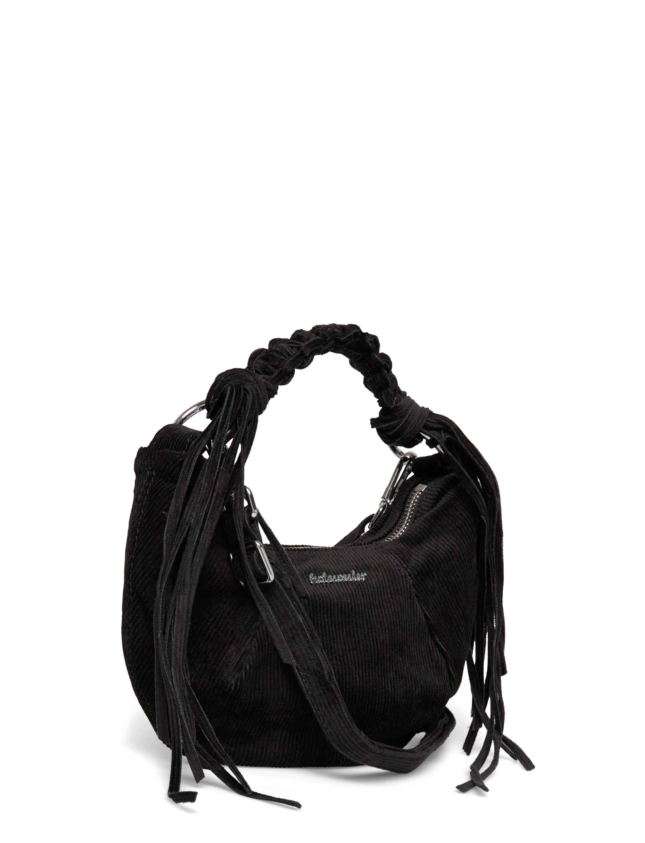 HOLZWEILER - Cocoon Corduroy Micro Bag - besondere anlässe - black - 2