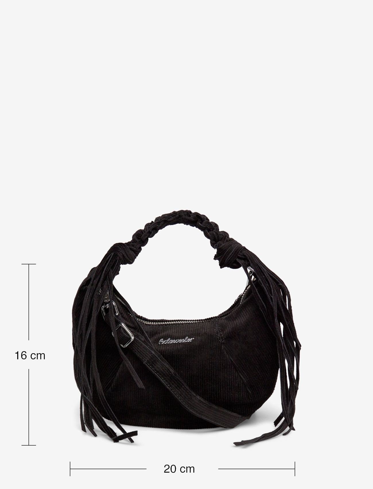 HOLZWEILER - Cocoon Corduroy Micro Bag - erilised sündmused - black - 3