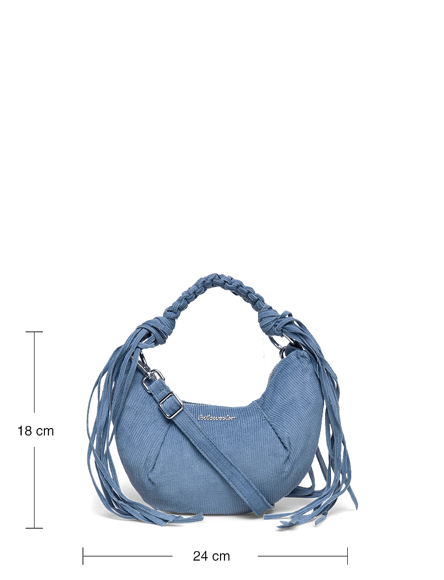 HOLZWEILER - Cocoon Corduroy Micro Bag - særlige begivenheder - lt. blue - 3