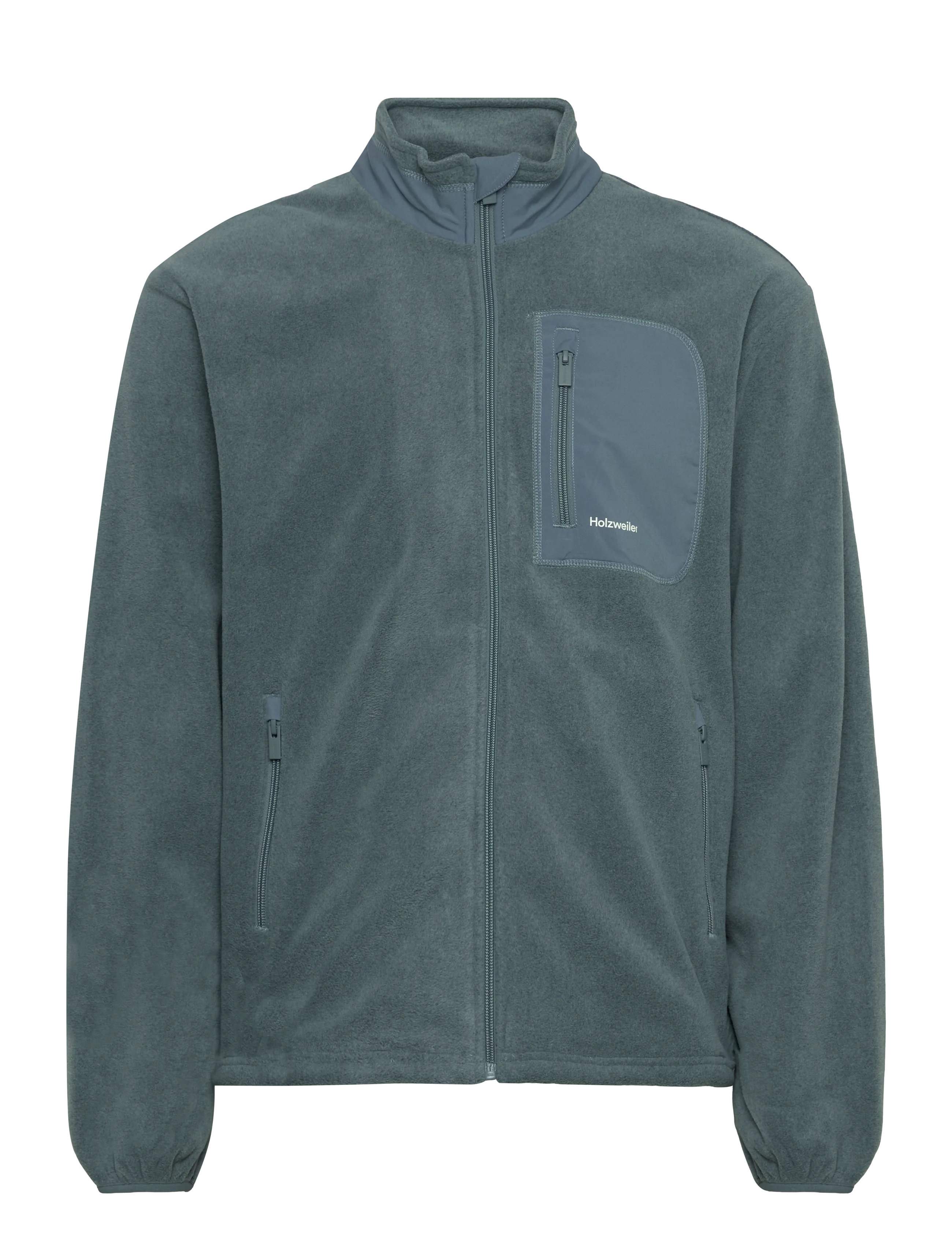 HOLZWEILER Regular Fleece Jacket - Kleidung - DUSTY BLUE / blue