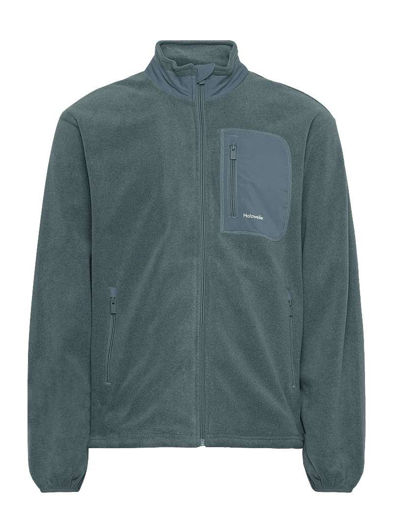 HOLZWEILER - Regular Fleece Jacket - leichte jacken - dusty blue - 1