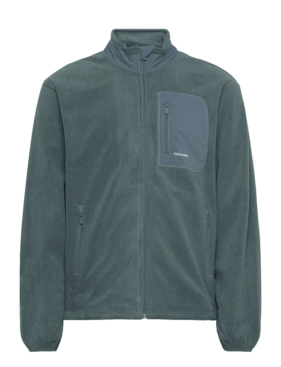 HOLZWEILER - Regular Fleece Jacket - leichte jacken - dusty blue - 1