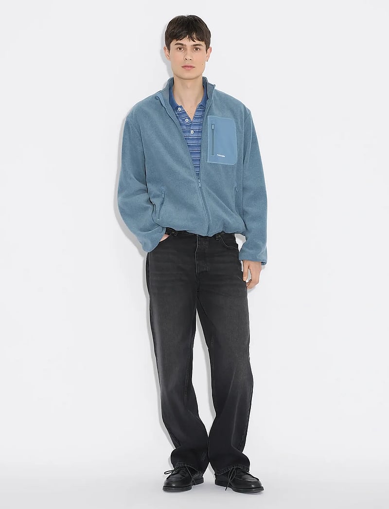 HOLZWEILER - Regular Fleece Jacket - leichte jacken - dusty blue - 0