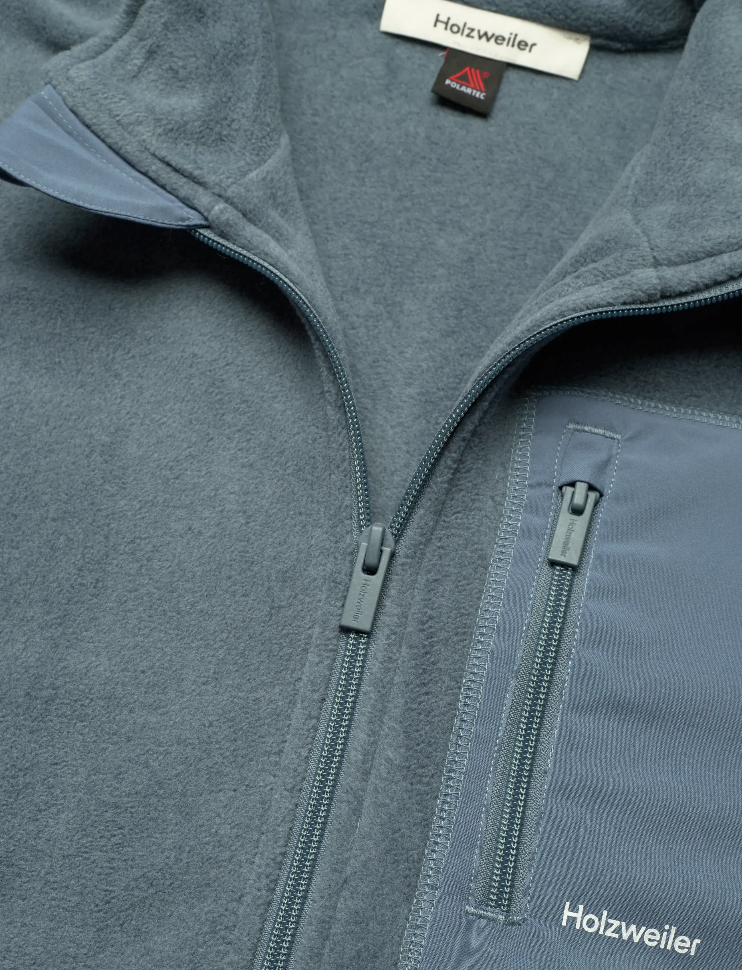 HOLZWEILER - Regular Fleece Jacket - plānas virsjakas - dusty blue - 3