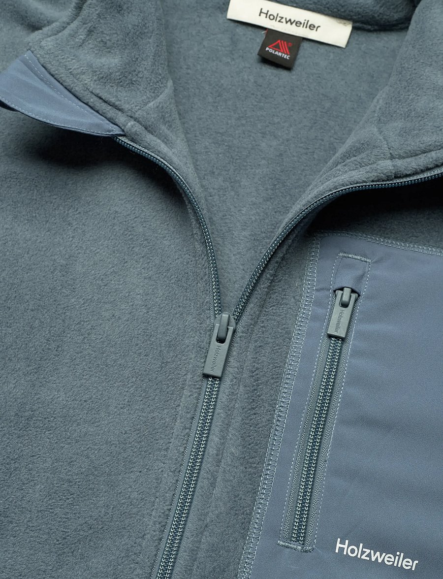 HOLZWEILER - Regular Fleece Jacket - leichte jacken - dusty blue - 3