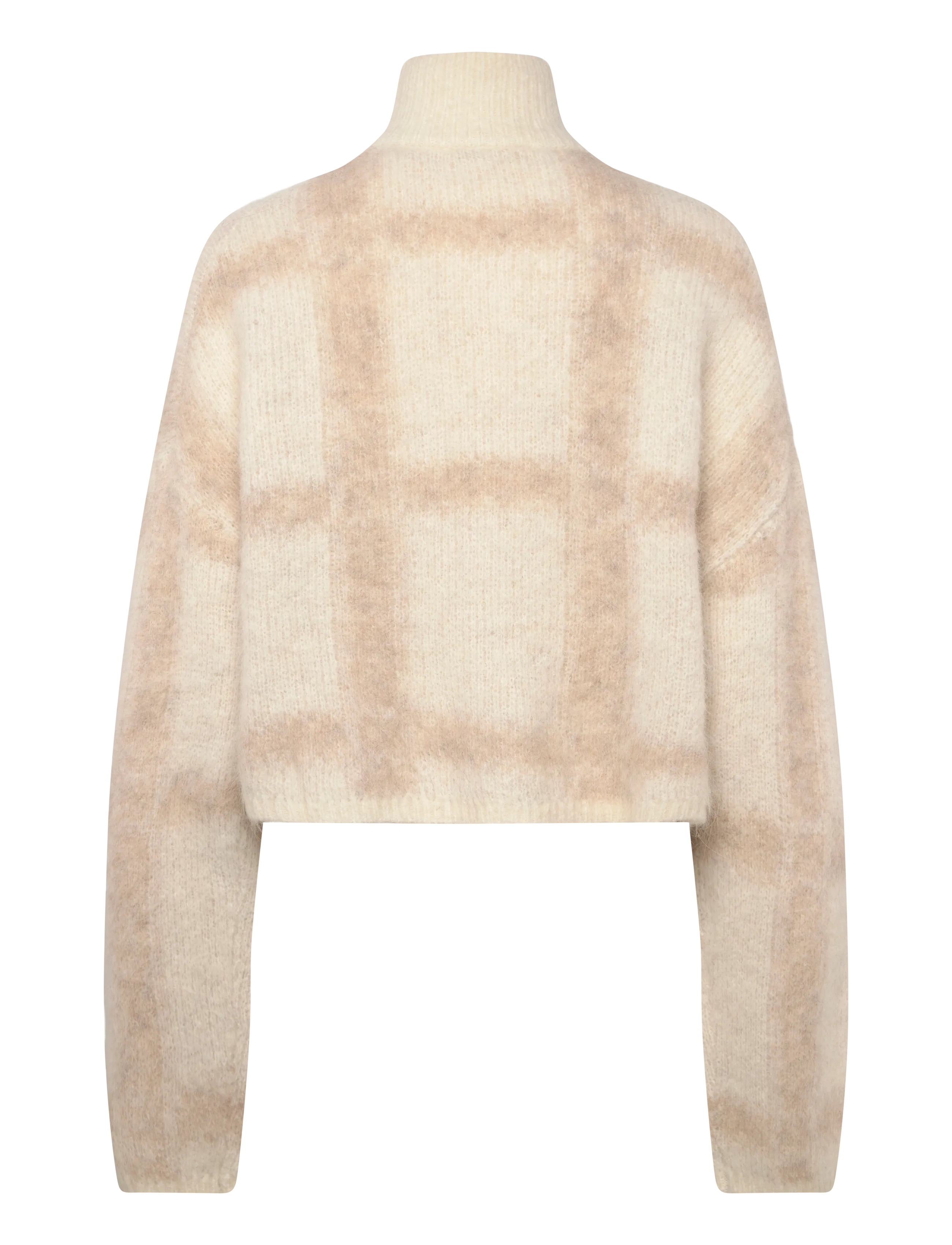 HOLZWEILER - Tine Light Check Cardigan - kardiganid - lt brown mix - 2