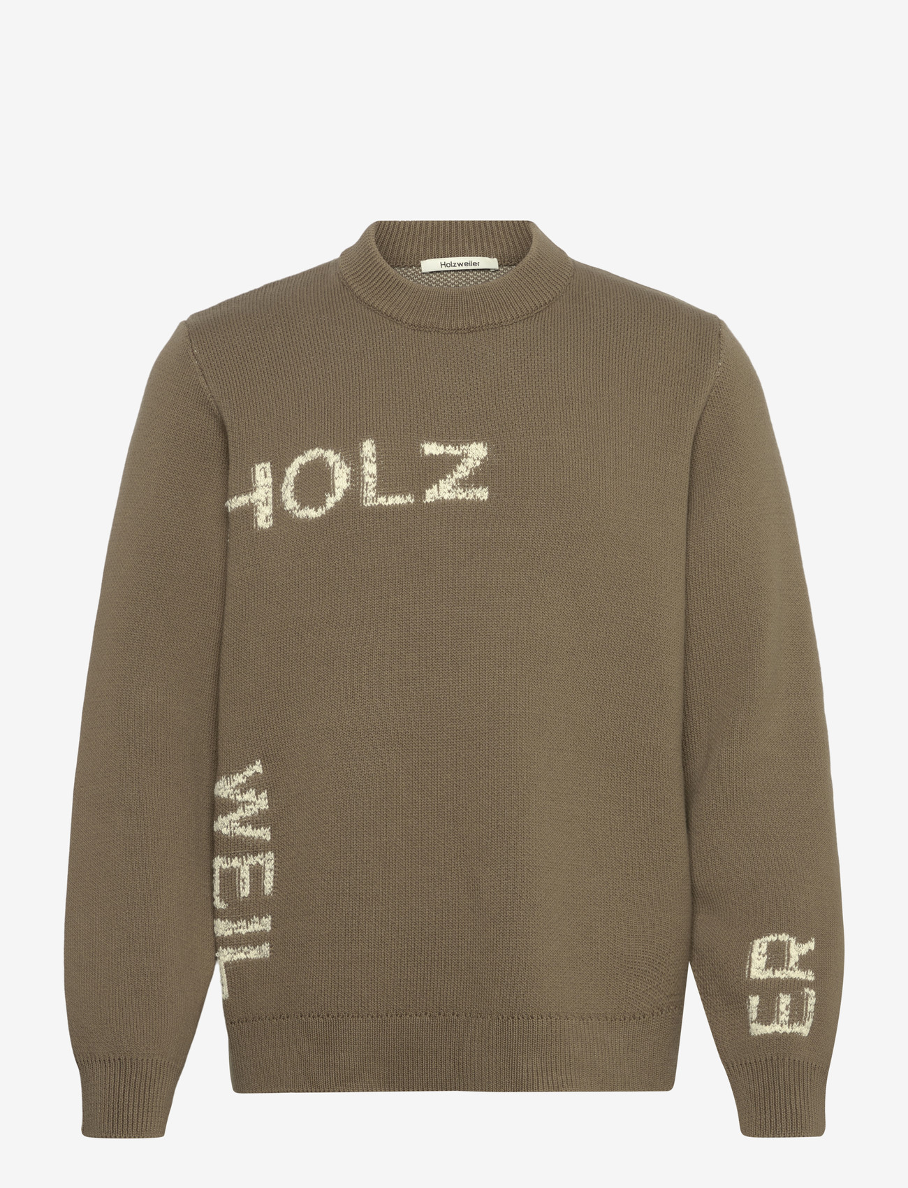 HOLZWEILER - Haza Summer Logo Crew - rundhals - beige - 1