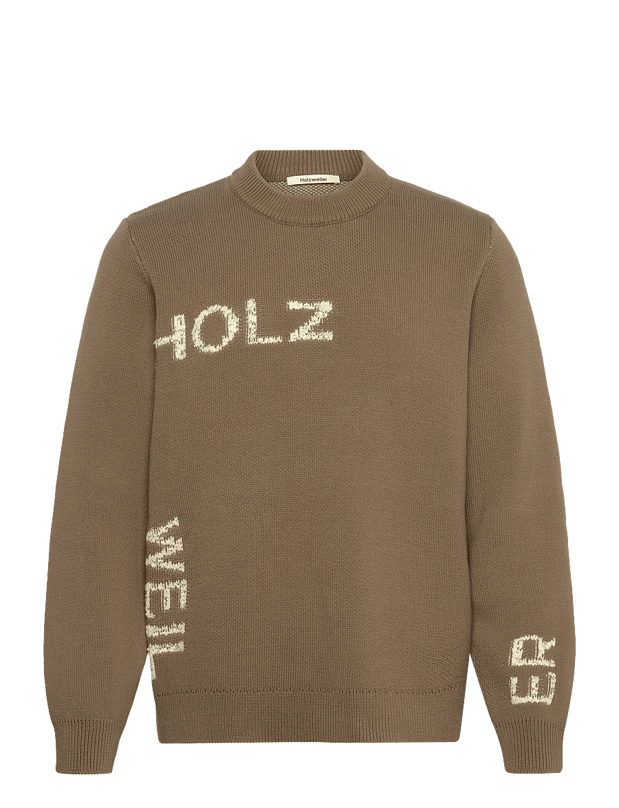 HOLZWEILER - Haza Summer Logo Crew - rundhals - beige - 1