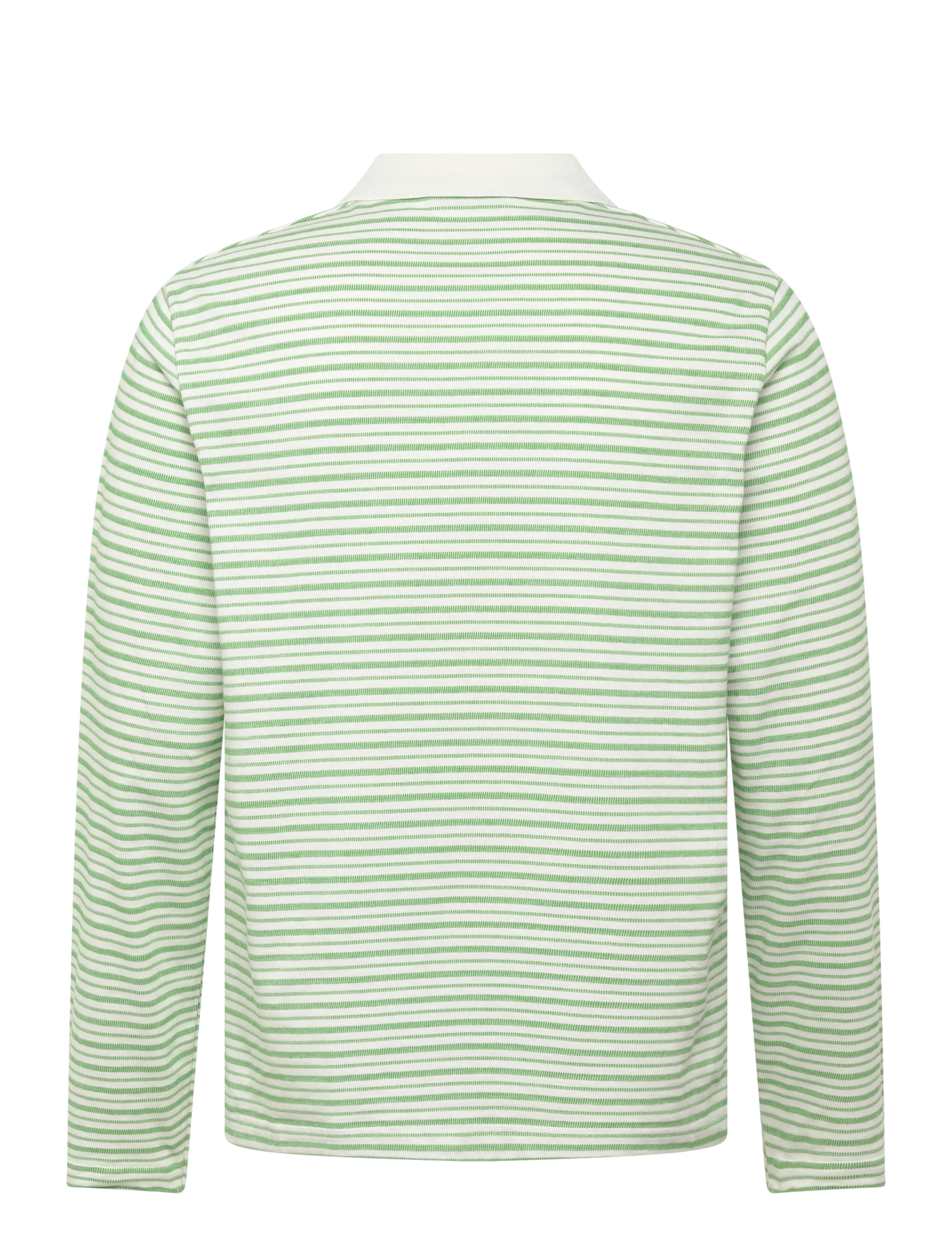 HOLZWEILER - Regular Polo - pikkade varrukatega polod - green stripe - 2