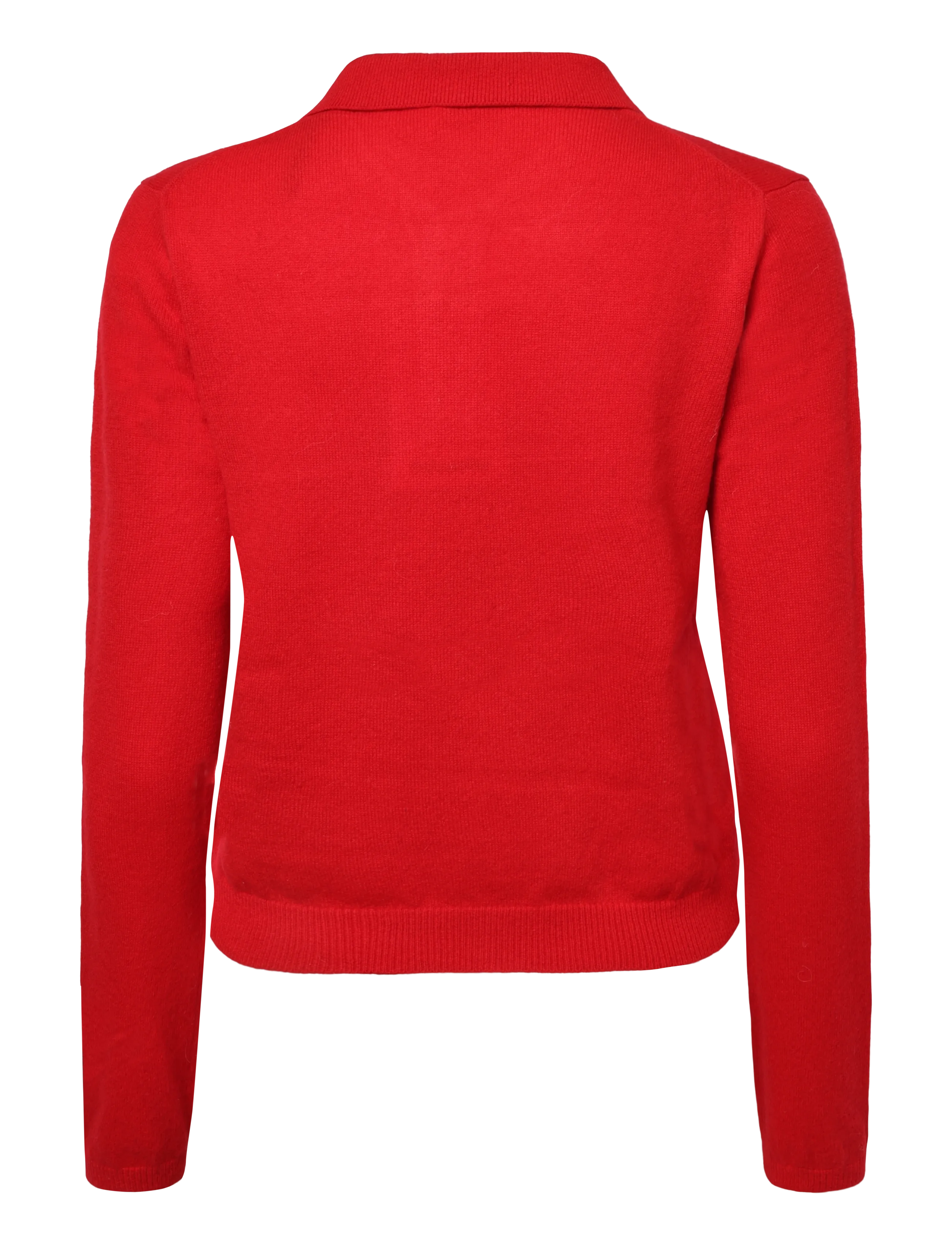 HOLZWEILER - Isabella Cashmere Polo - cashmere - red - 1