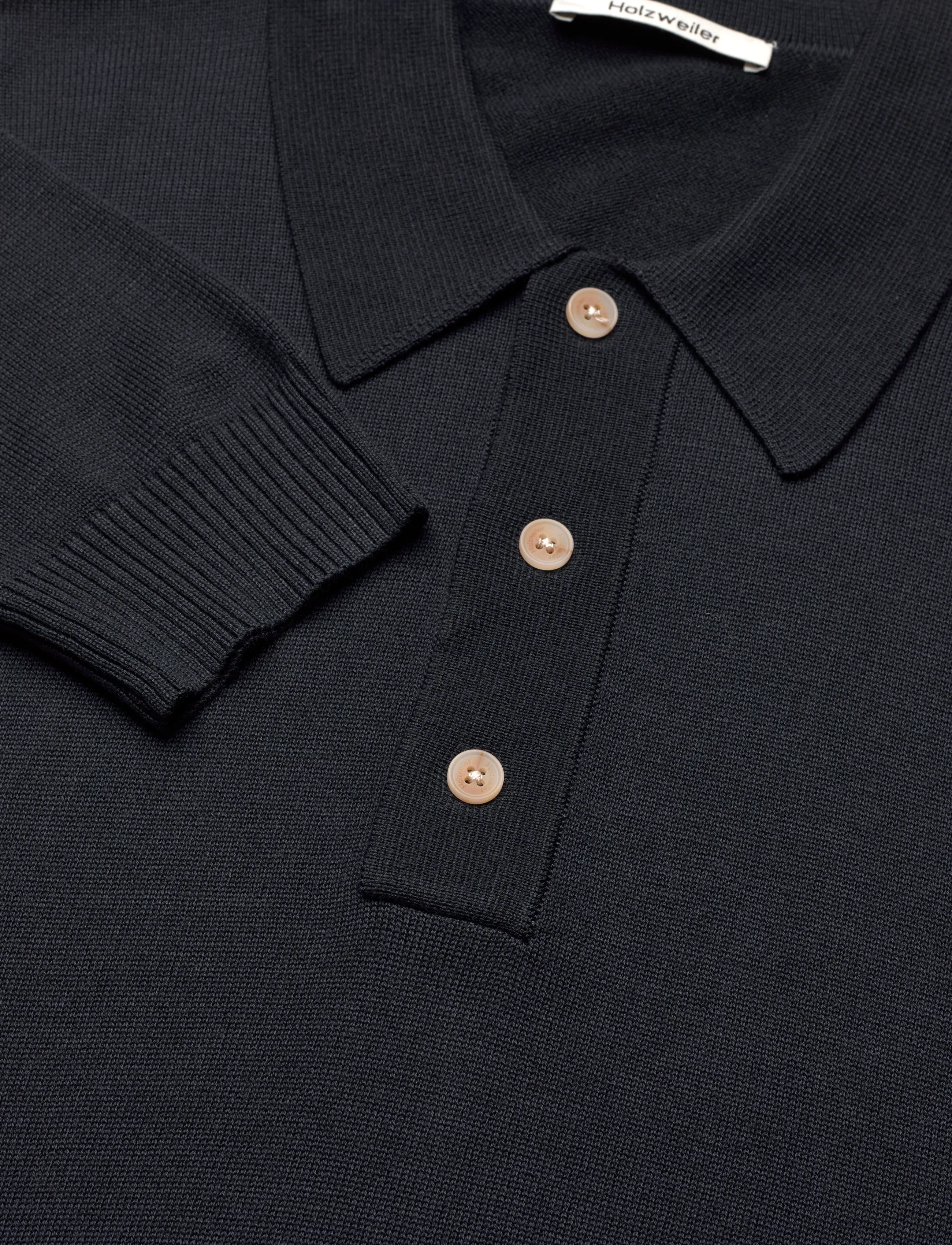 HOLZWEILER - Ollie Polo - neulotut poolot - navy - 2