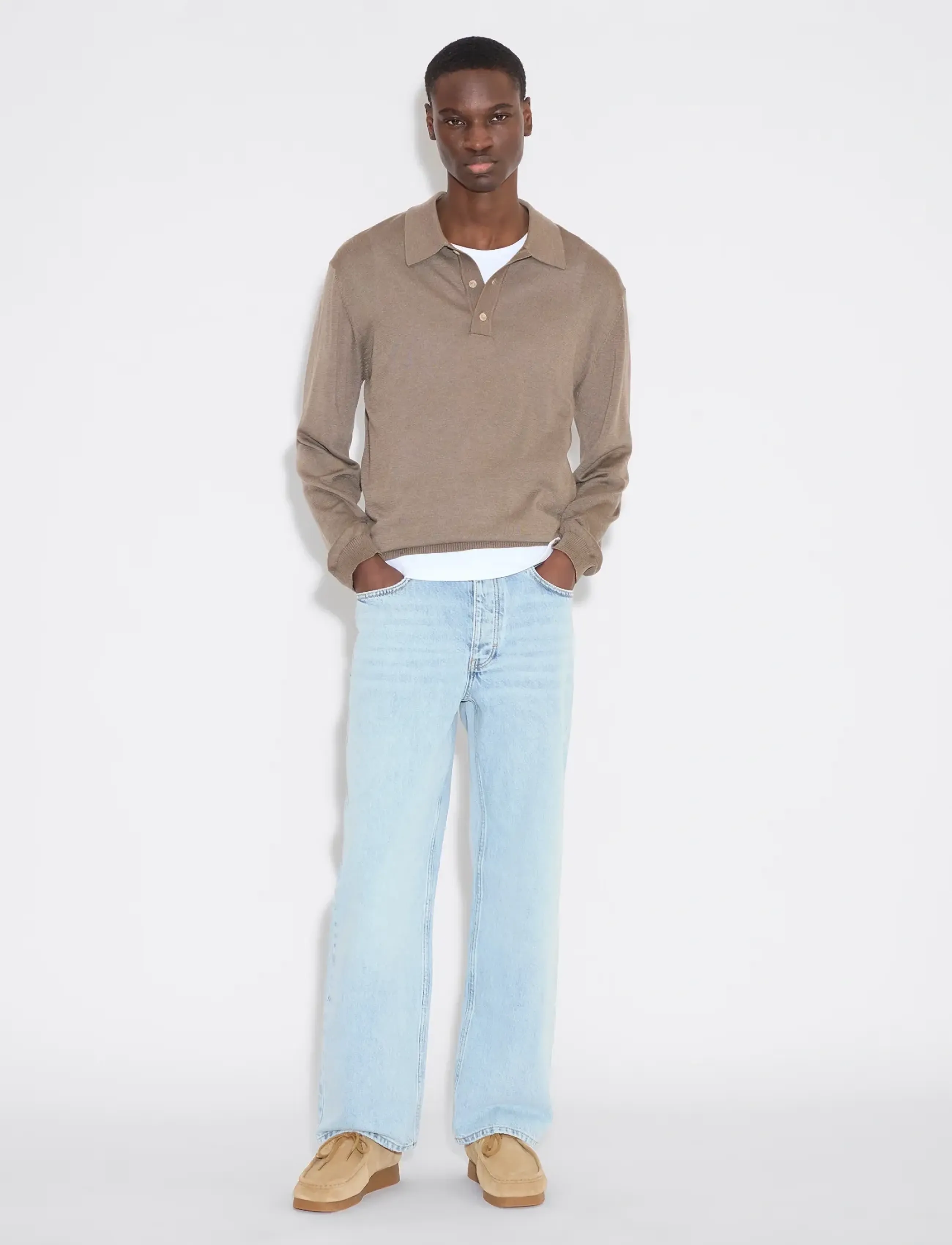 HOLZWEILER Ollie Polo - Spring Wardrobe - TAUPE / beige