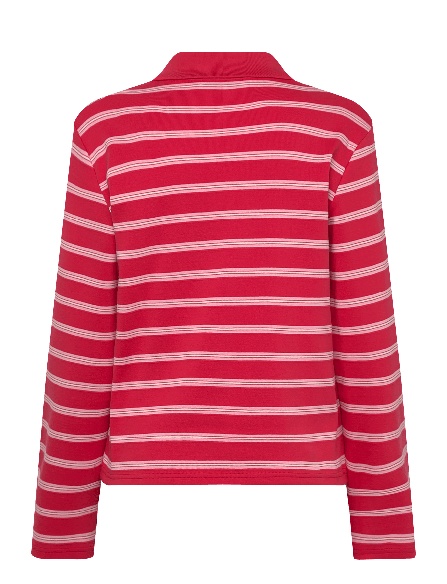 HOLZWEILER - Sunny Polo - t-särgid ja alussärgid - red stripe - 2