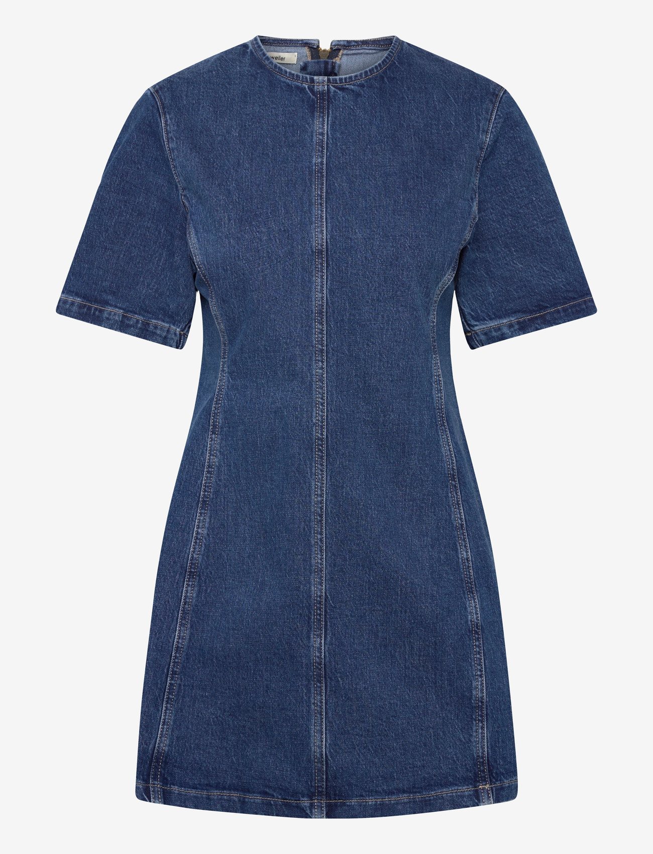 HOLZWEILER - Short Denim Dress - denimkjoler - blue - 1