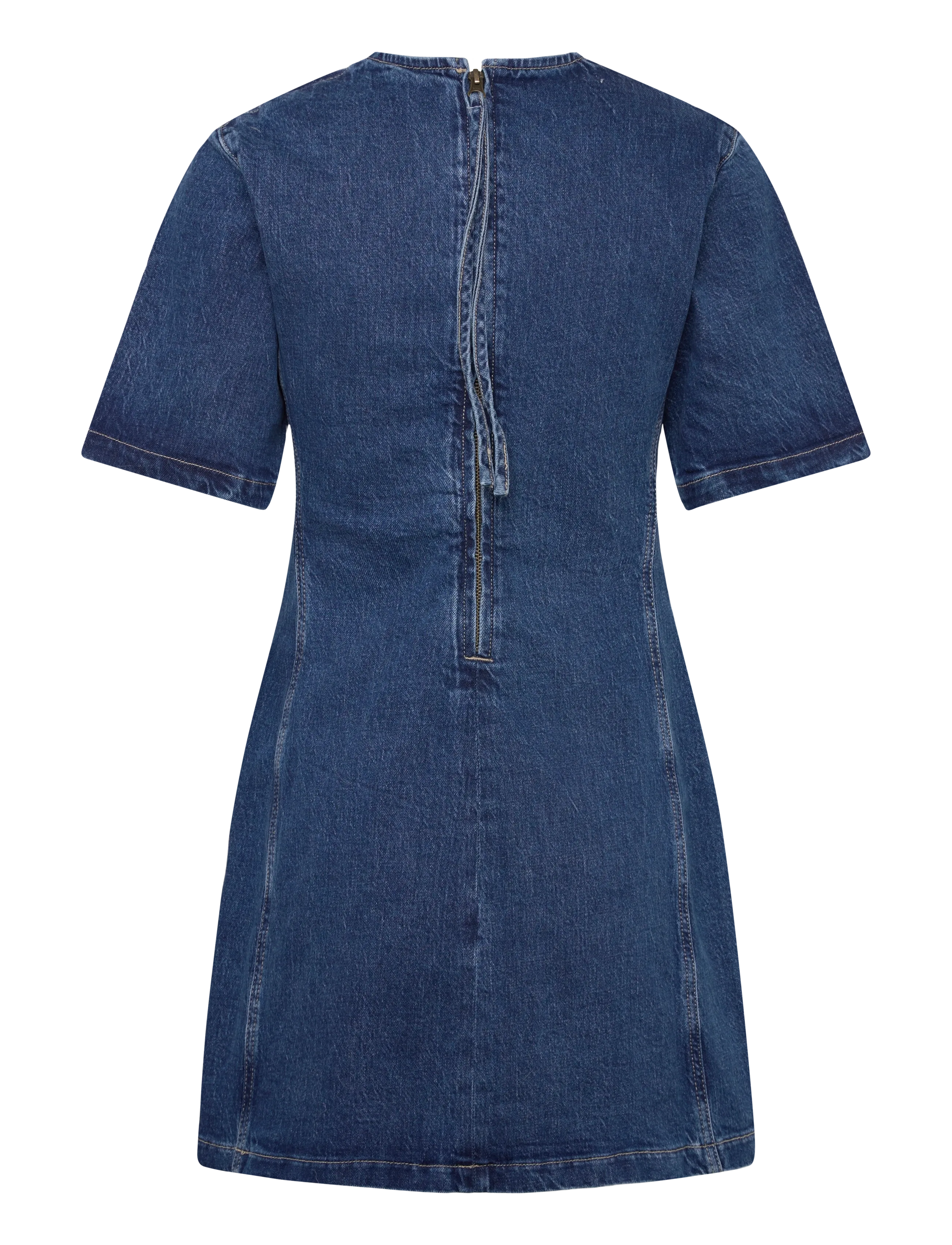 HOLZWEILER - Short Denim Dress - teksakleidid - blue - 2