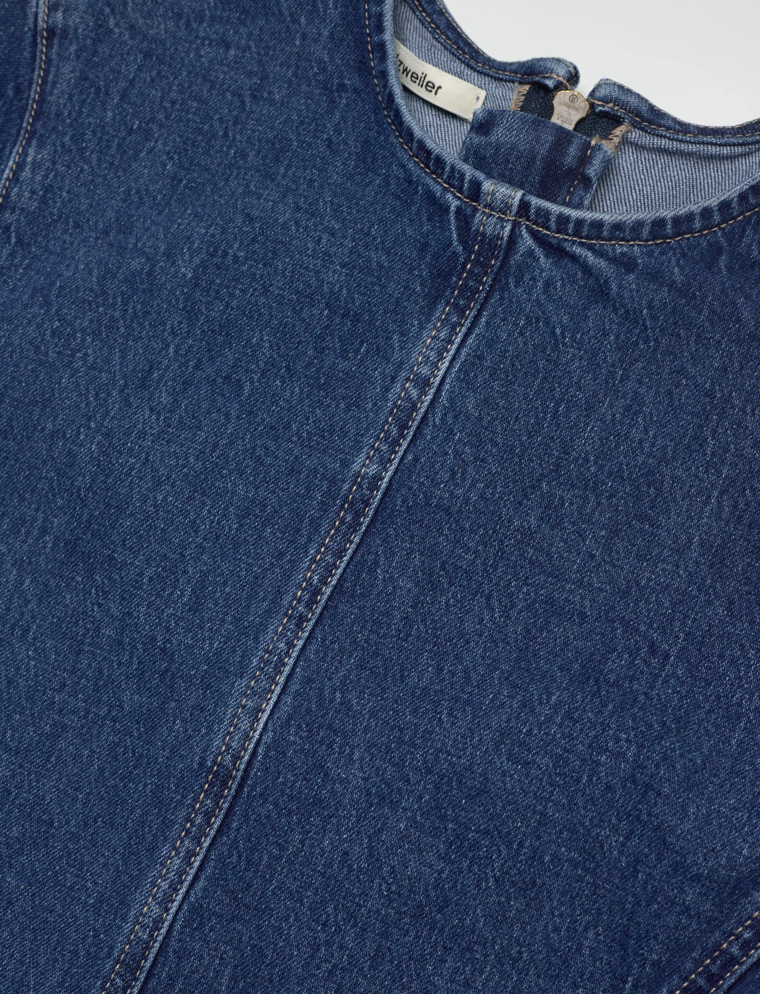 HOLZWEILER - Short Denim Dress - teksakleidid - blue - 5