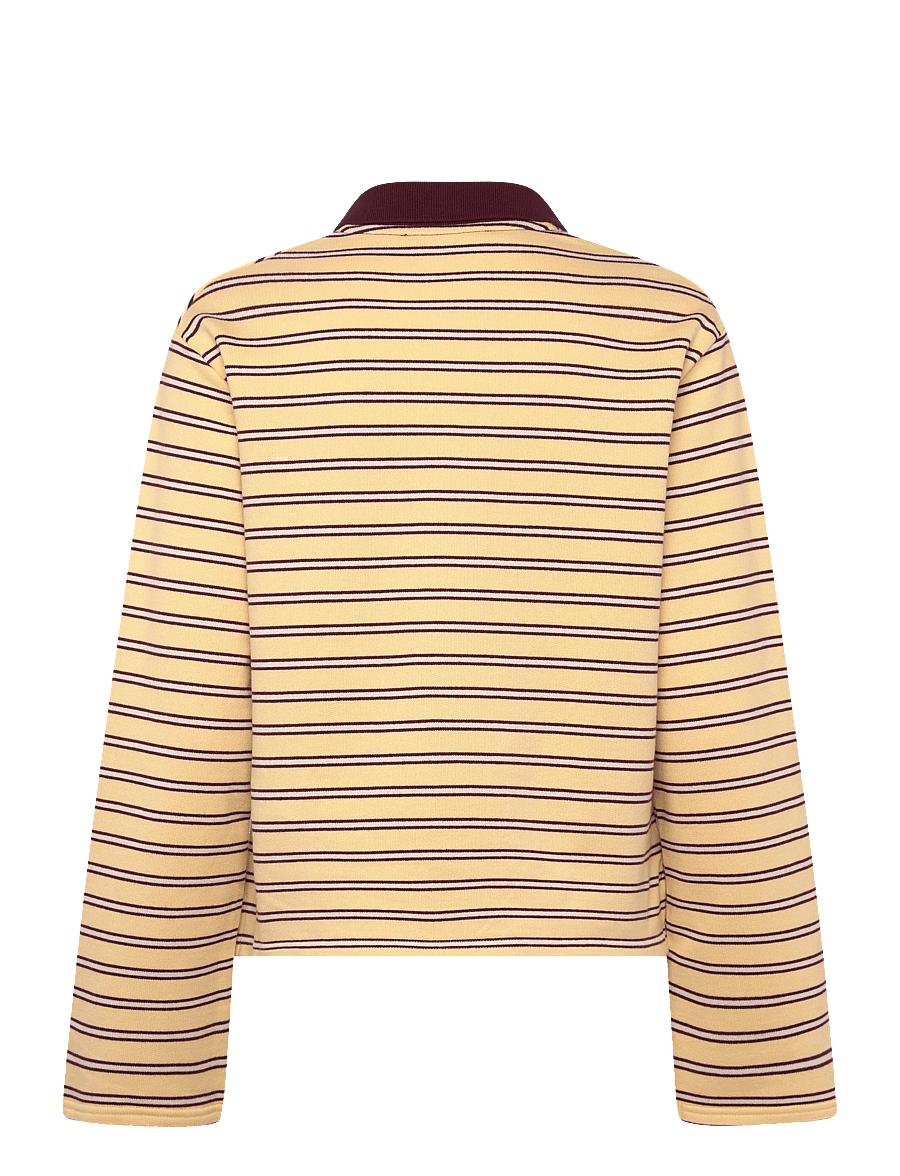 HOLZWEILER - Elena Polo - poloskjorter - lt. yellow stripe - 2