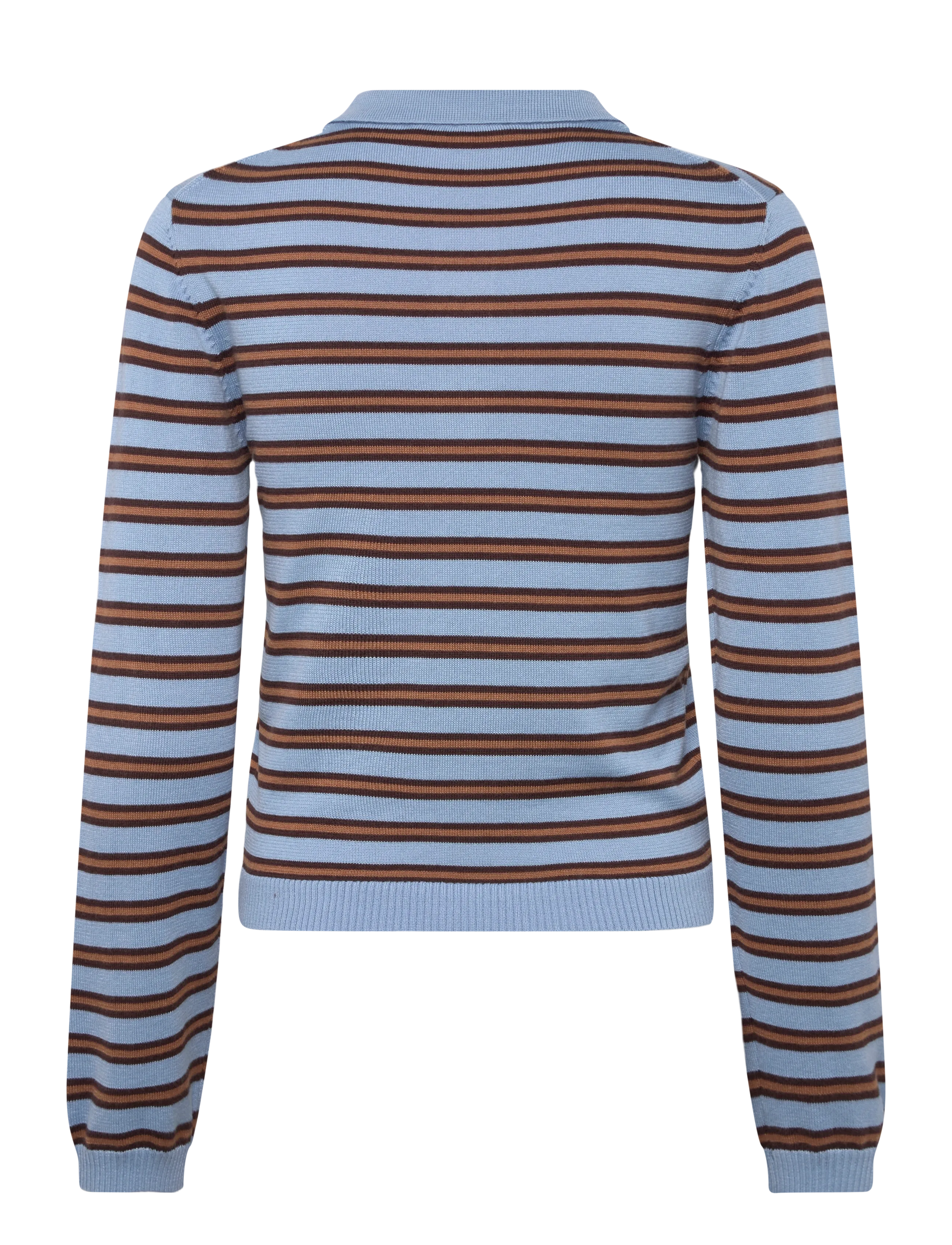 HOLZWEILER - Florence Stripe Polo - t-shirts & tops - blue mix - 2