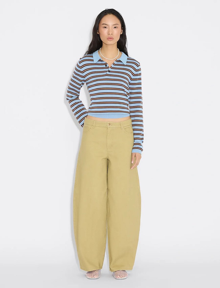 HOLZWEILER - Florence Stripe Polo - pikéer - blue mix - 0