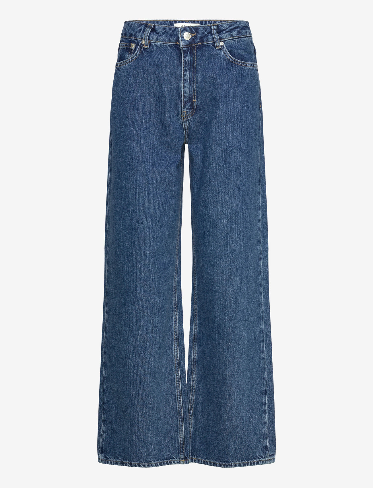 HOLZWEILER - W Wide Jeans - brede jeans - mid blue - 0