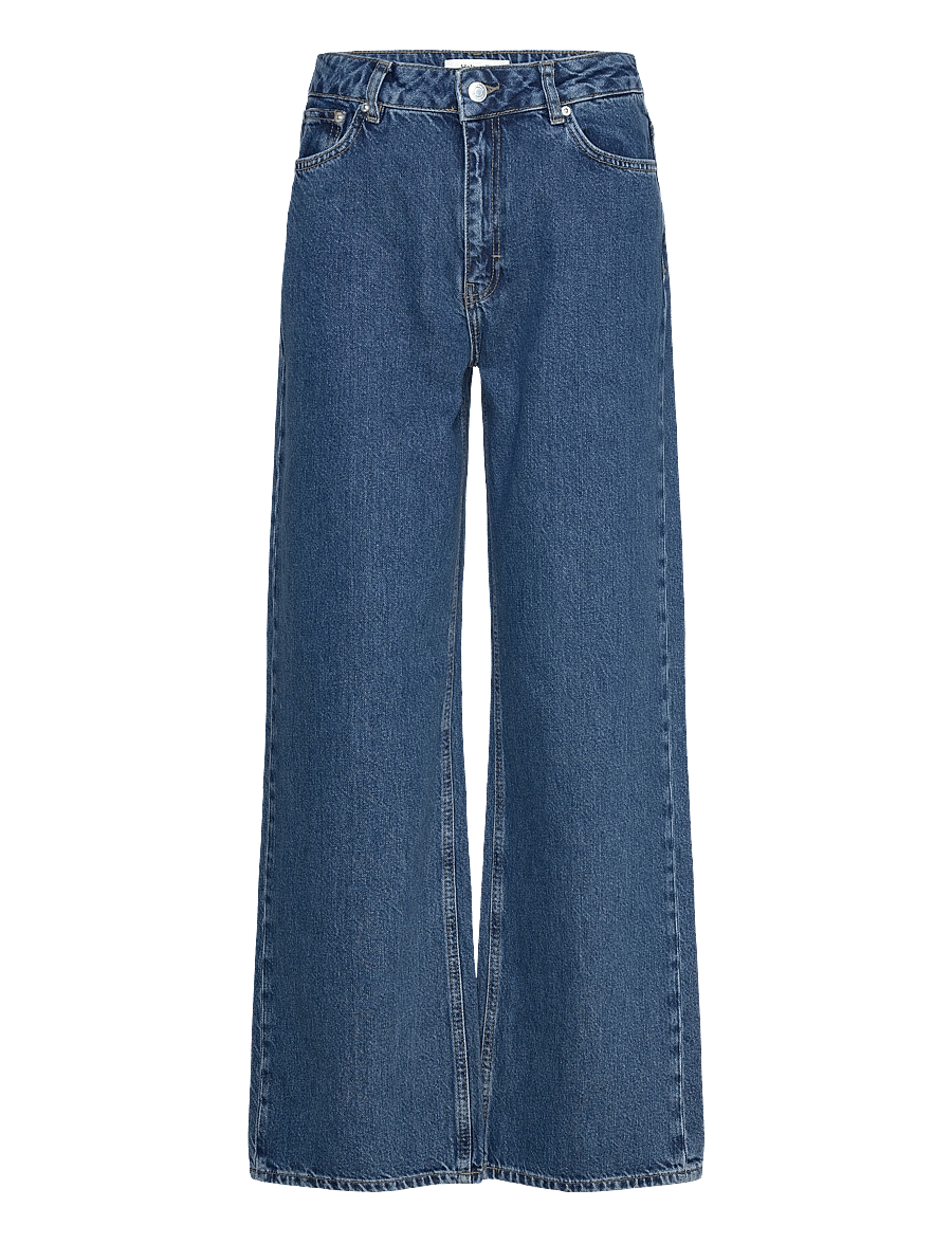 HOLZWEILER - W Wide Jeans - vida jeans - mid blue - 0