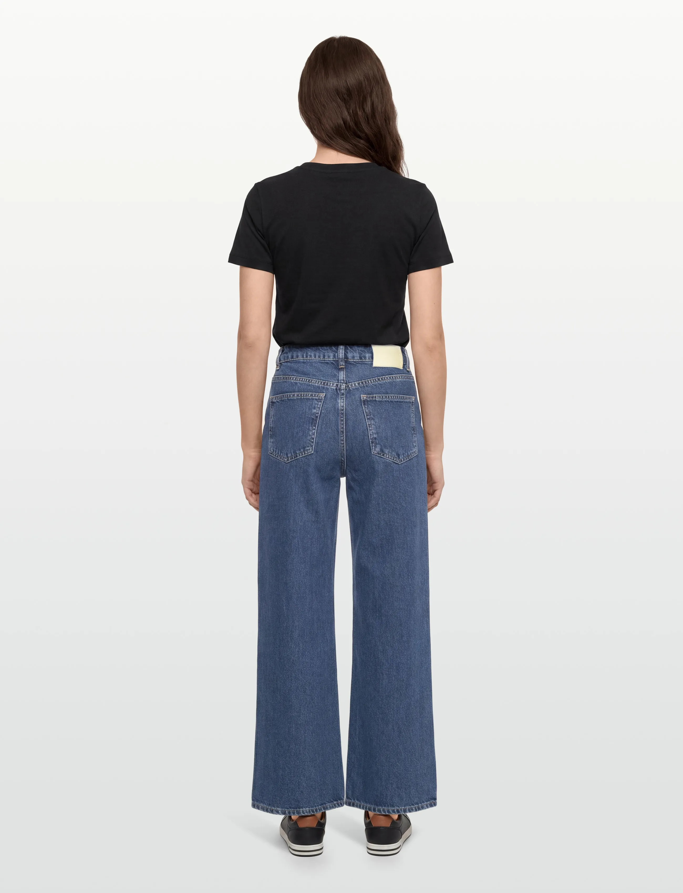 HOLZWEILER - W Wide Jeans - brede jeans - mid blue - 4