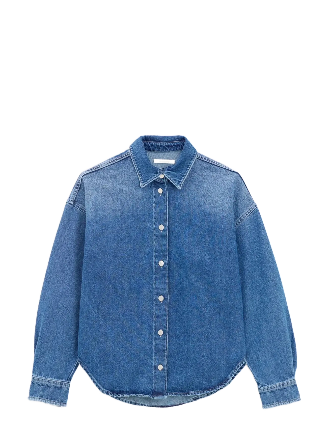 HOLZWEILER M Relaxed Denim Shirt Blau - S - Herren