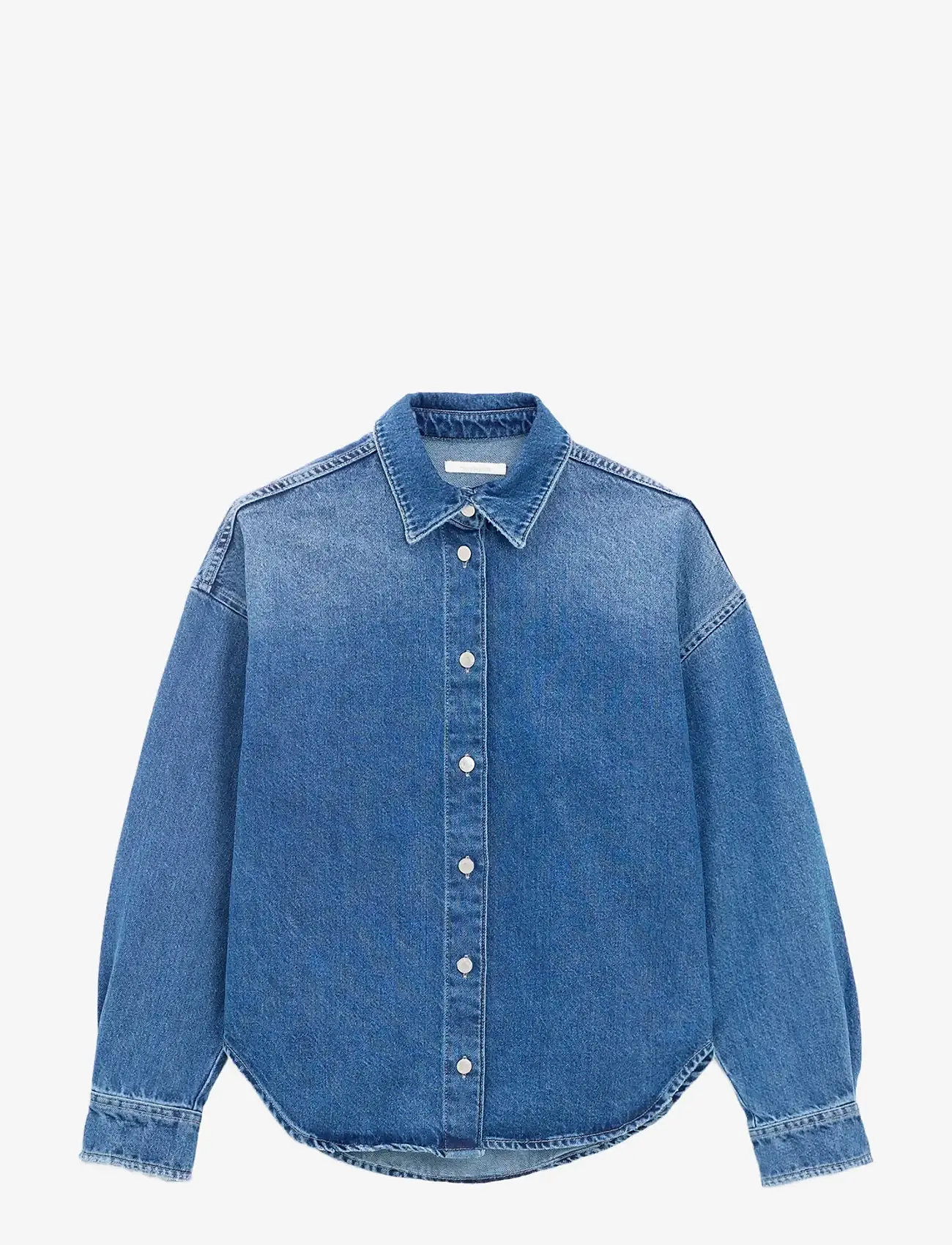 HOLZWEILER - M Relaxed Denim Shirt - basic skjorter - blue - 1