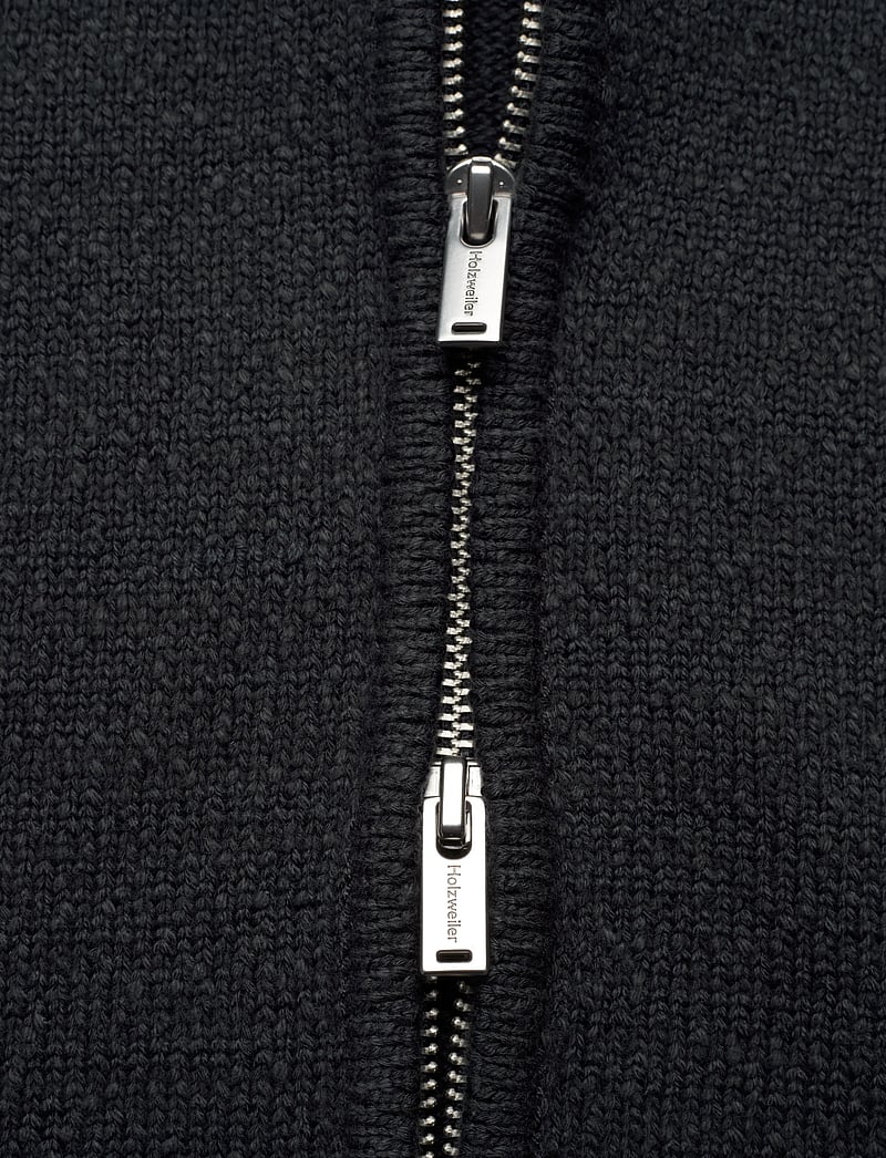HOLZWEILER - Atlantic Zip Cardgan - cardigans - navy - 4