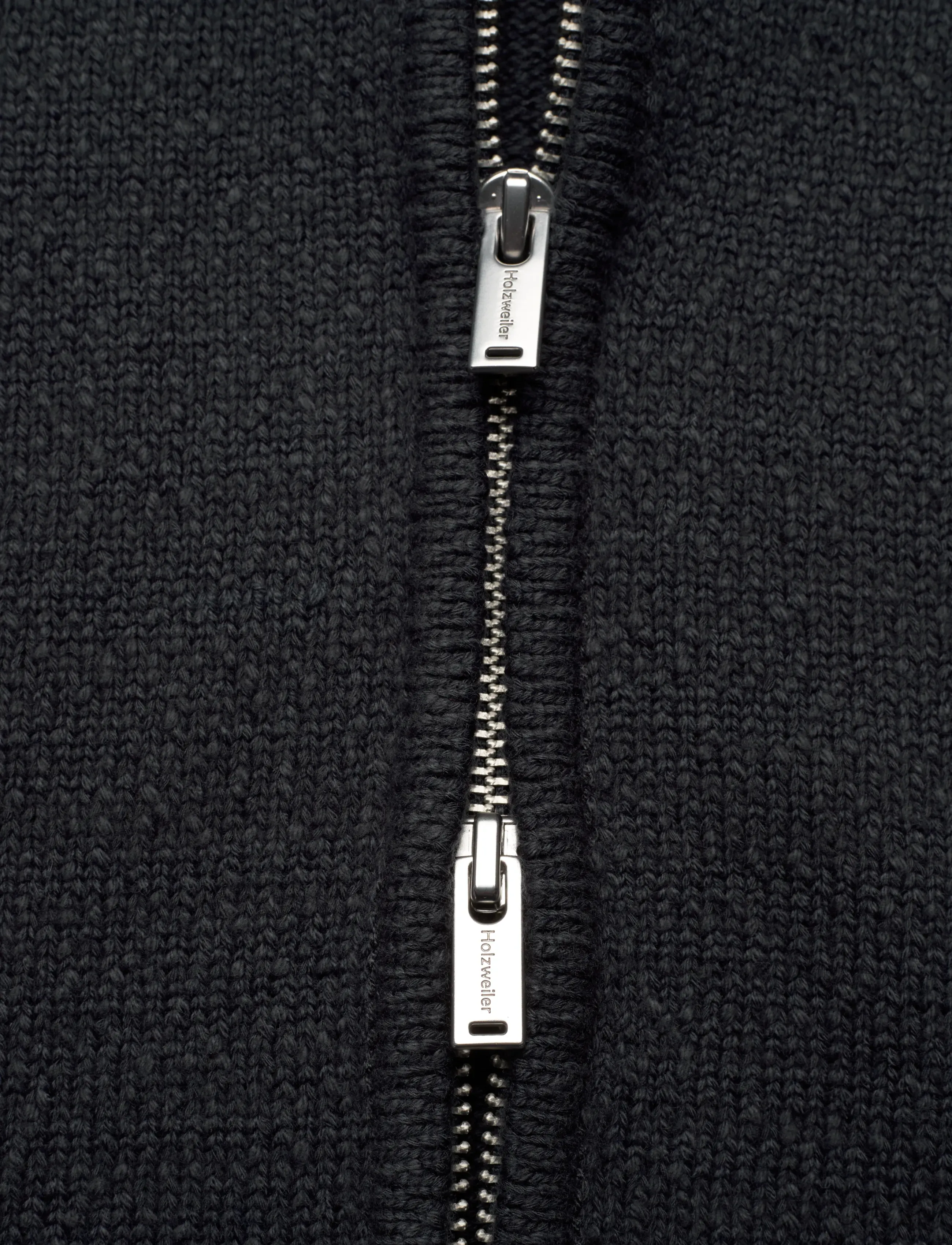 HOLZWEILER - Atlantic Zip Cardgan - cardigans - navy - 4