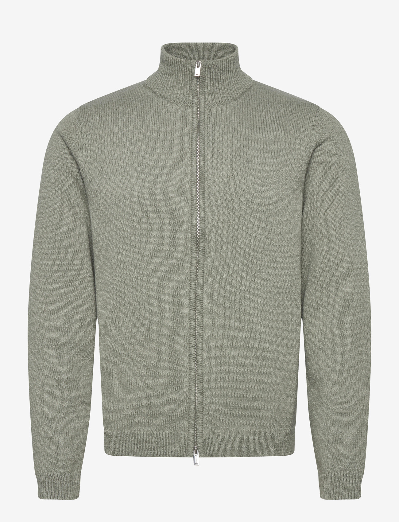 HOLZWEILER - Atlantic Zip Cardgan - cardigans - teal - 1