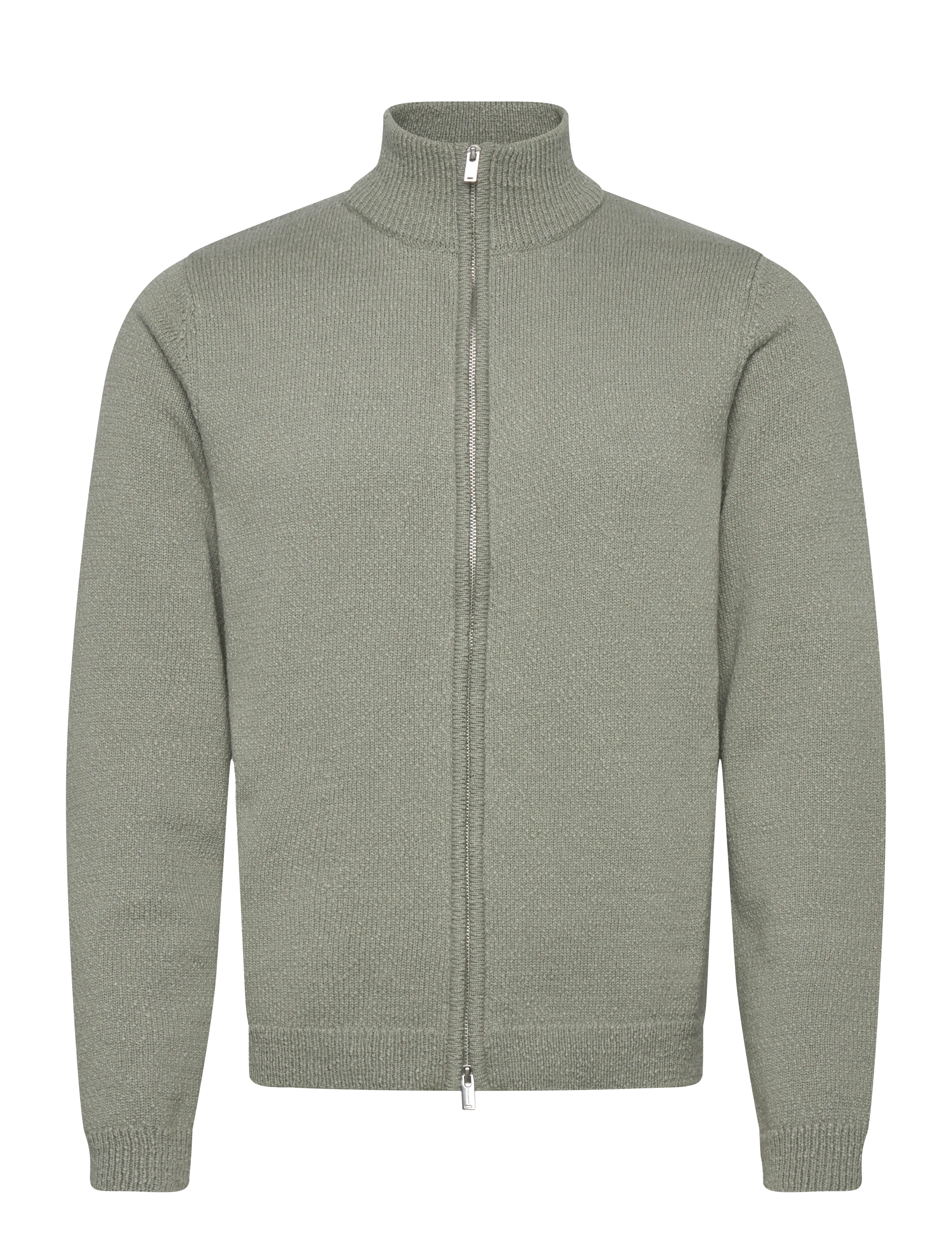 HOLZWEILER Atlantic Zip Cardgan - Stickat - TEAL / khaki/green