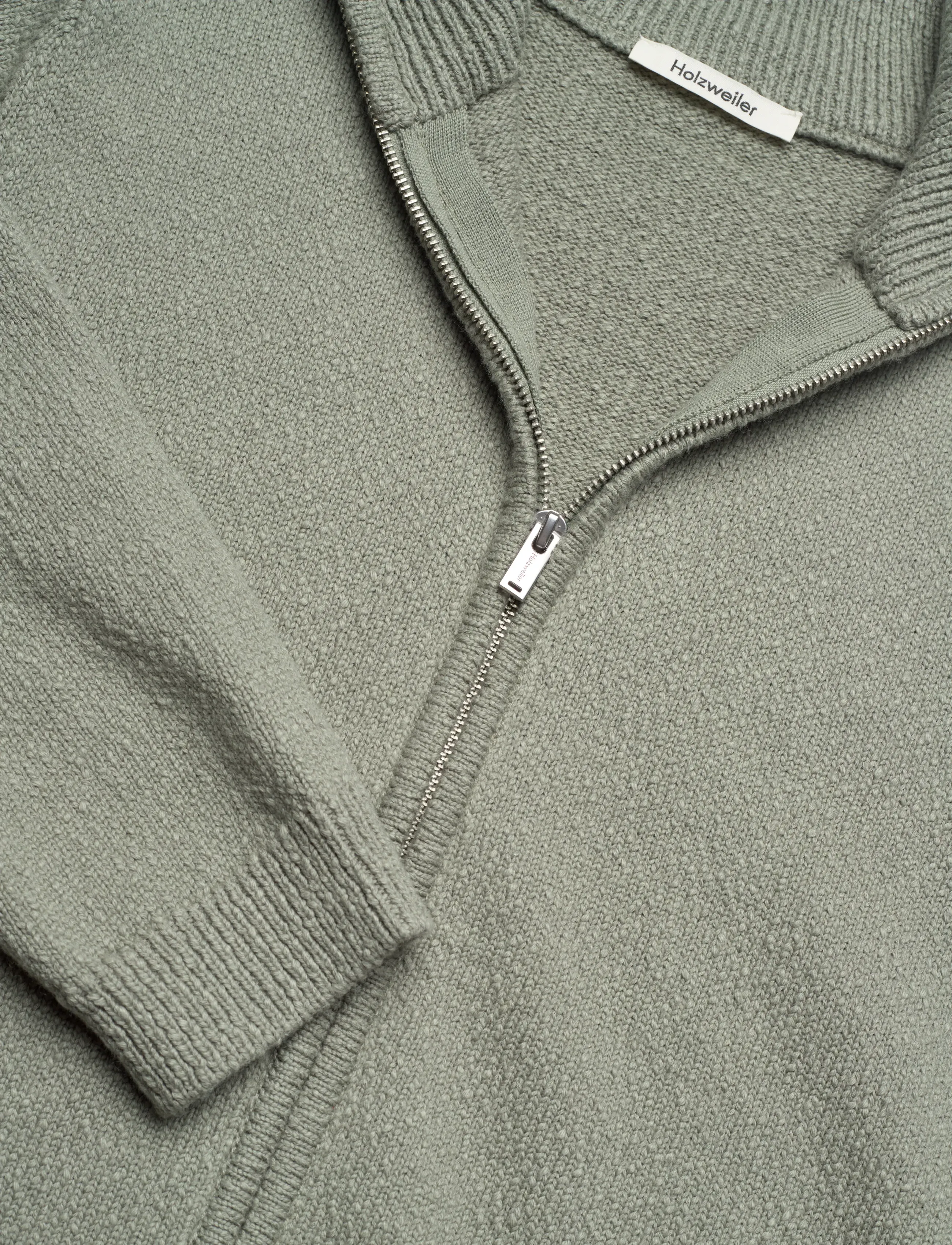 HOLZWEILER - Atlantic Zip Cardgan - cardigans - teal - 3