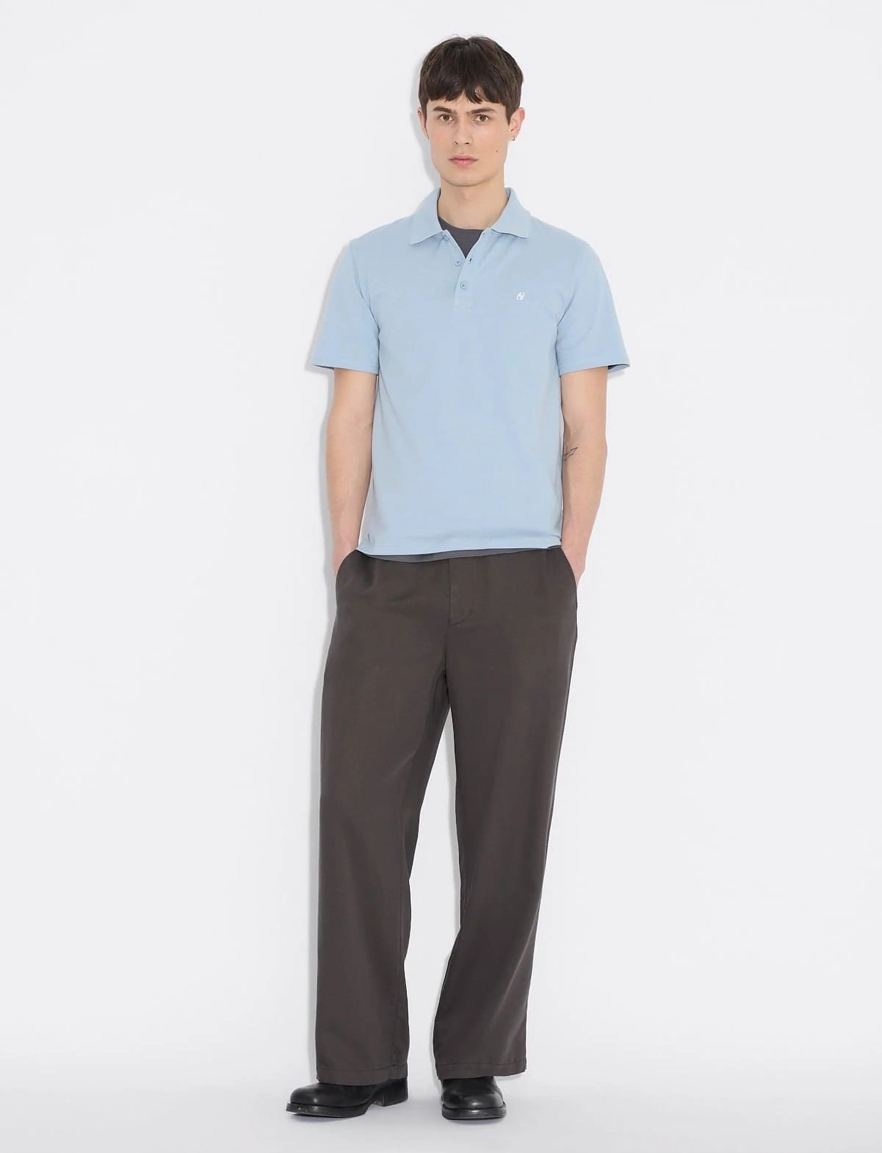 HOLZWEILER Slim Pique, XL, Blue, Poloer > Kortærmede, Herre