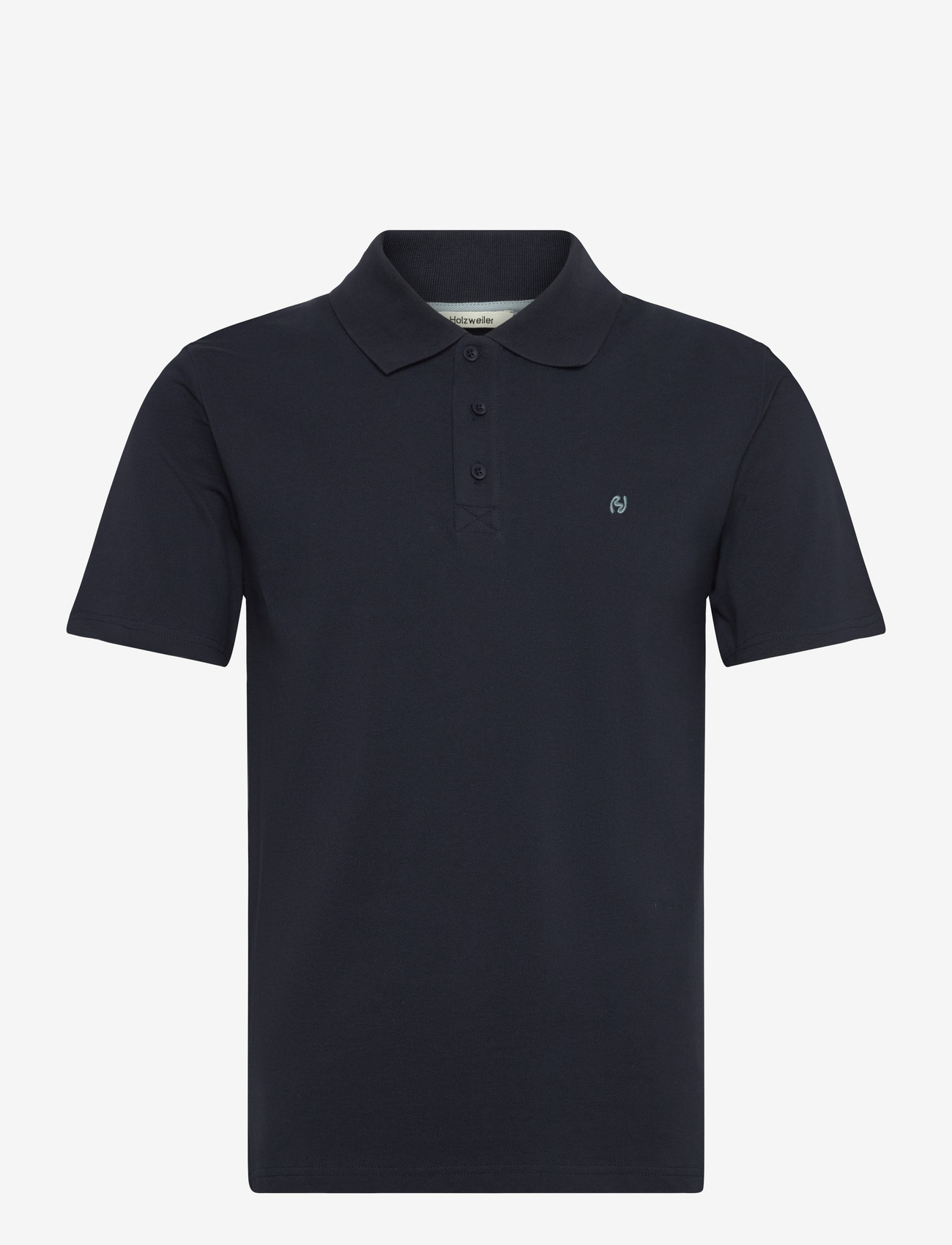 HOLZWEILER - Slim Pique - kortärmade pikéer - navy - 1